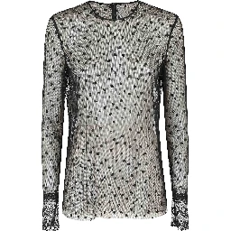 CAMICIA TULLE RICAMATO