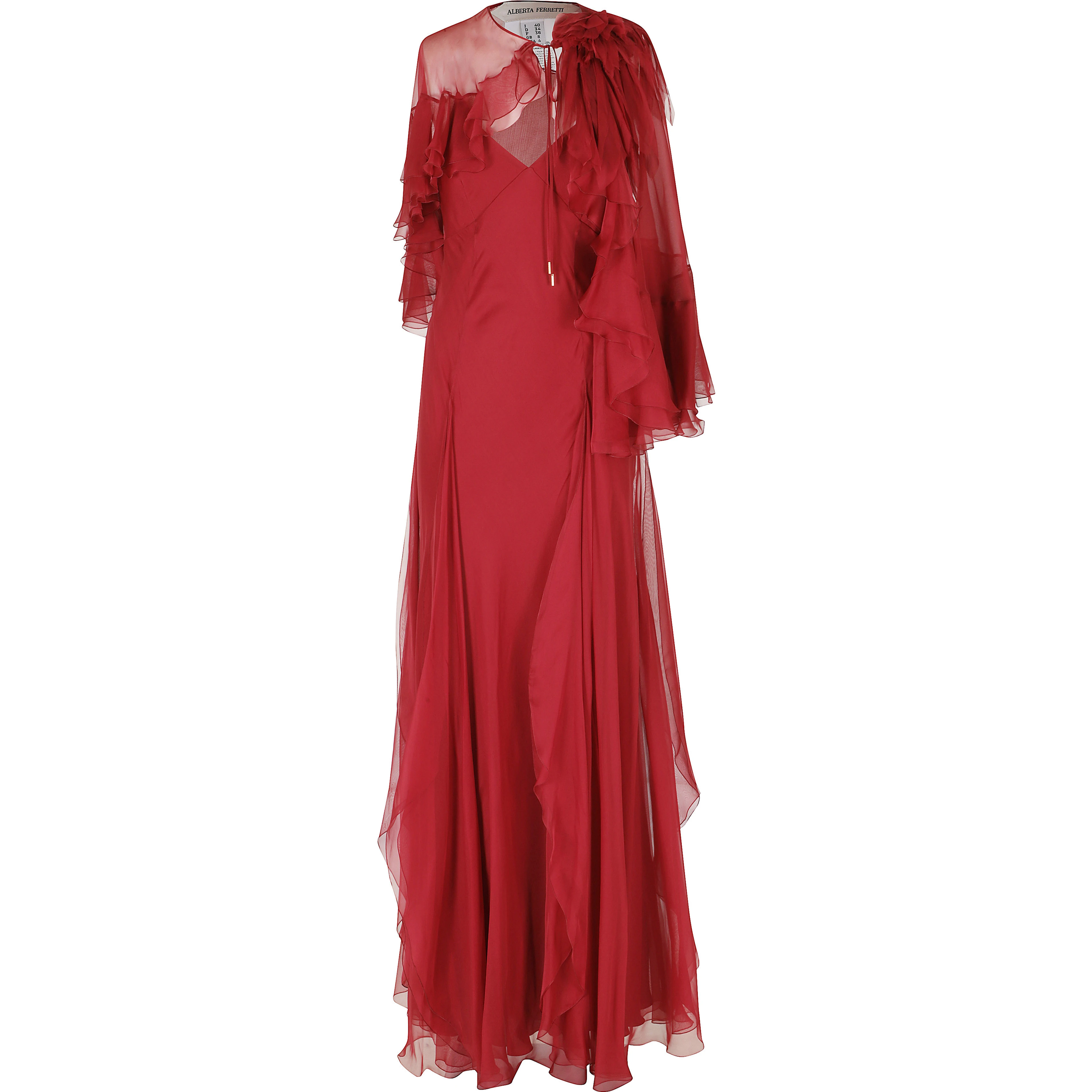 ABITO CHIFFON DI SETA