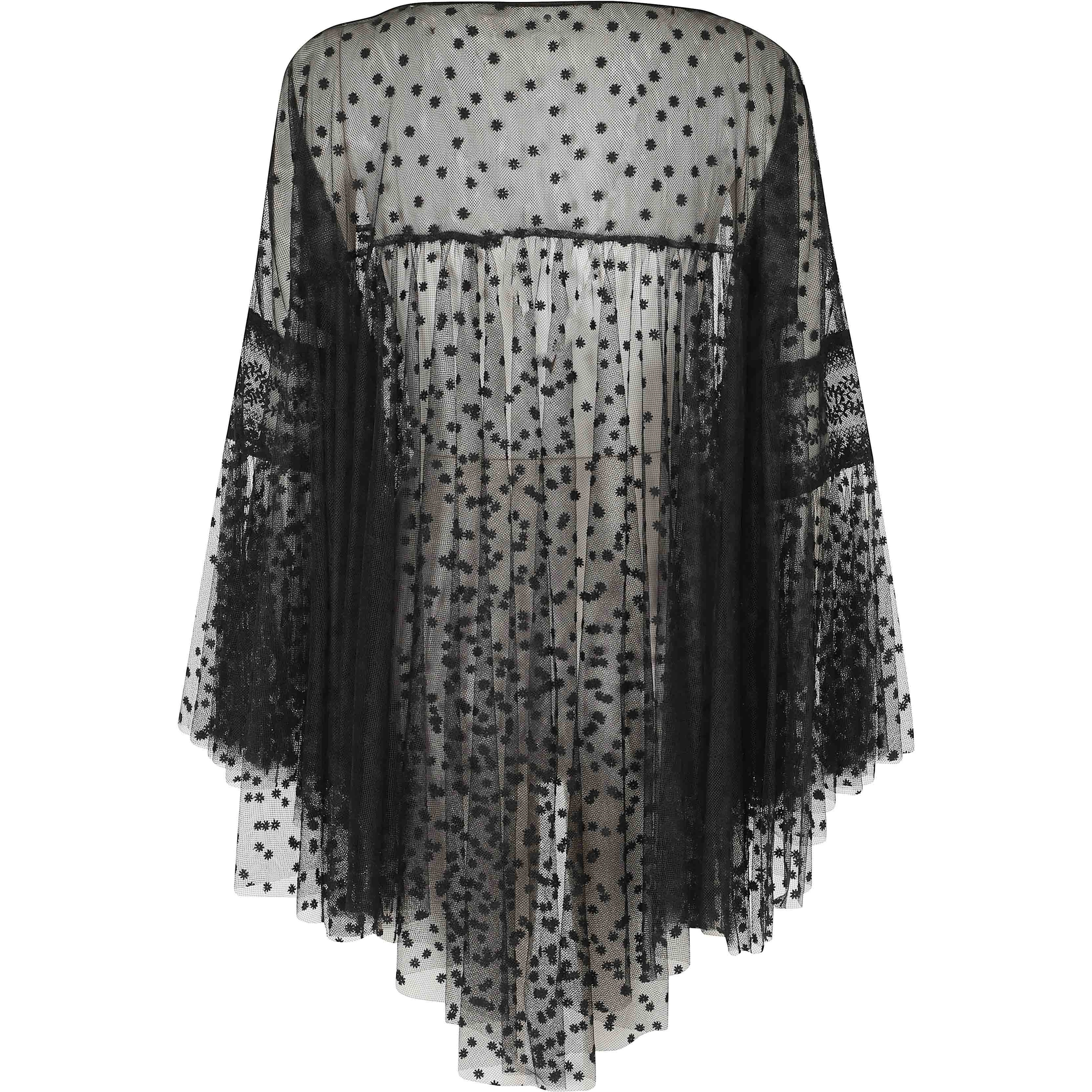 CAMICIA TULLE RICAMATO