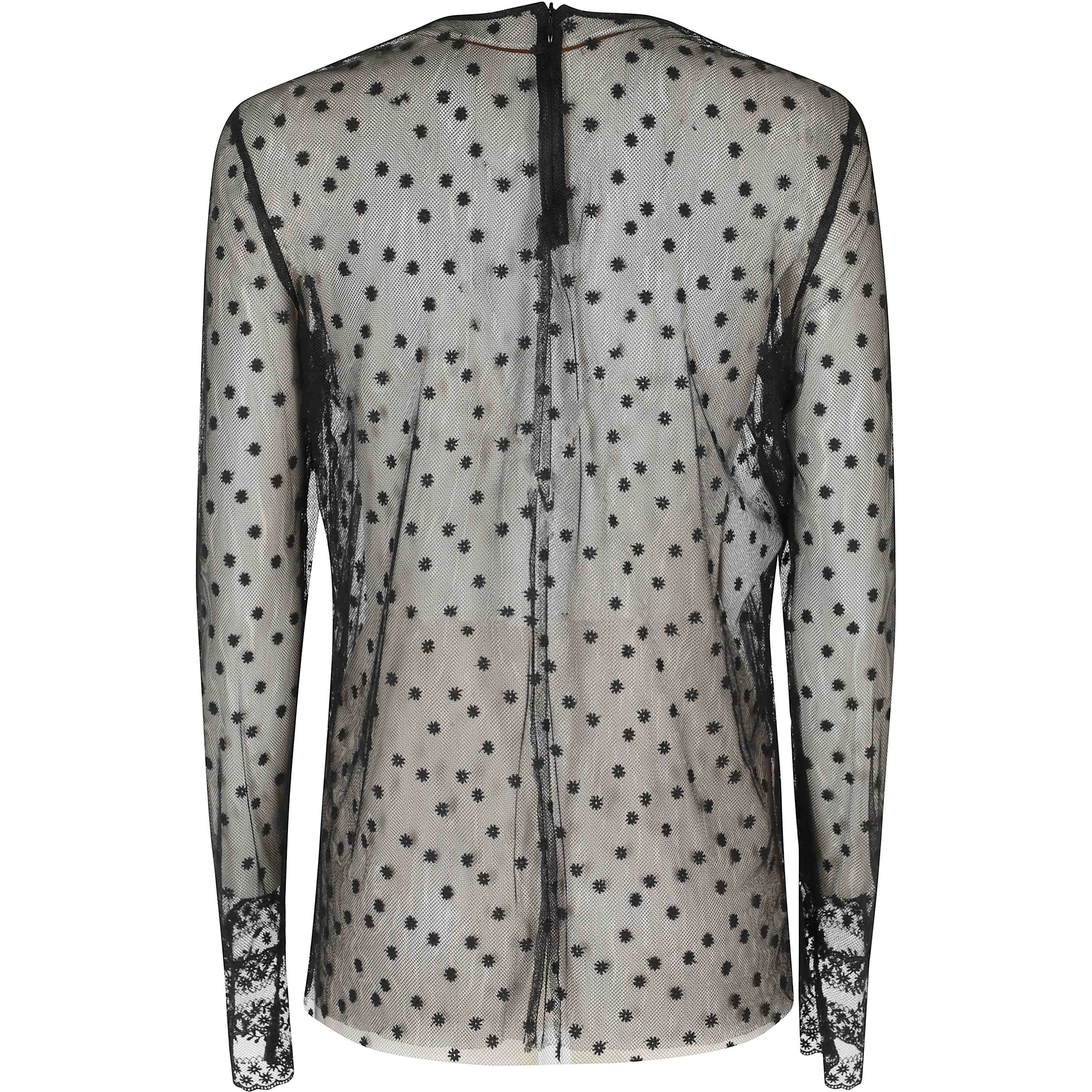CAMICIA TULLE RICAMATO