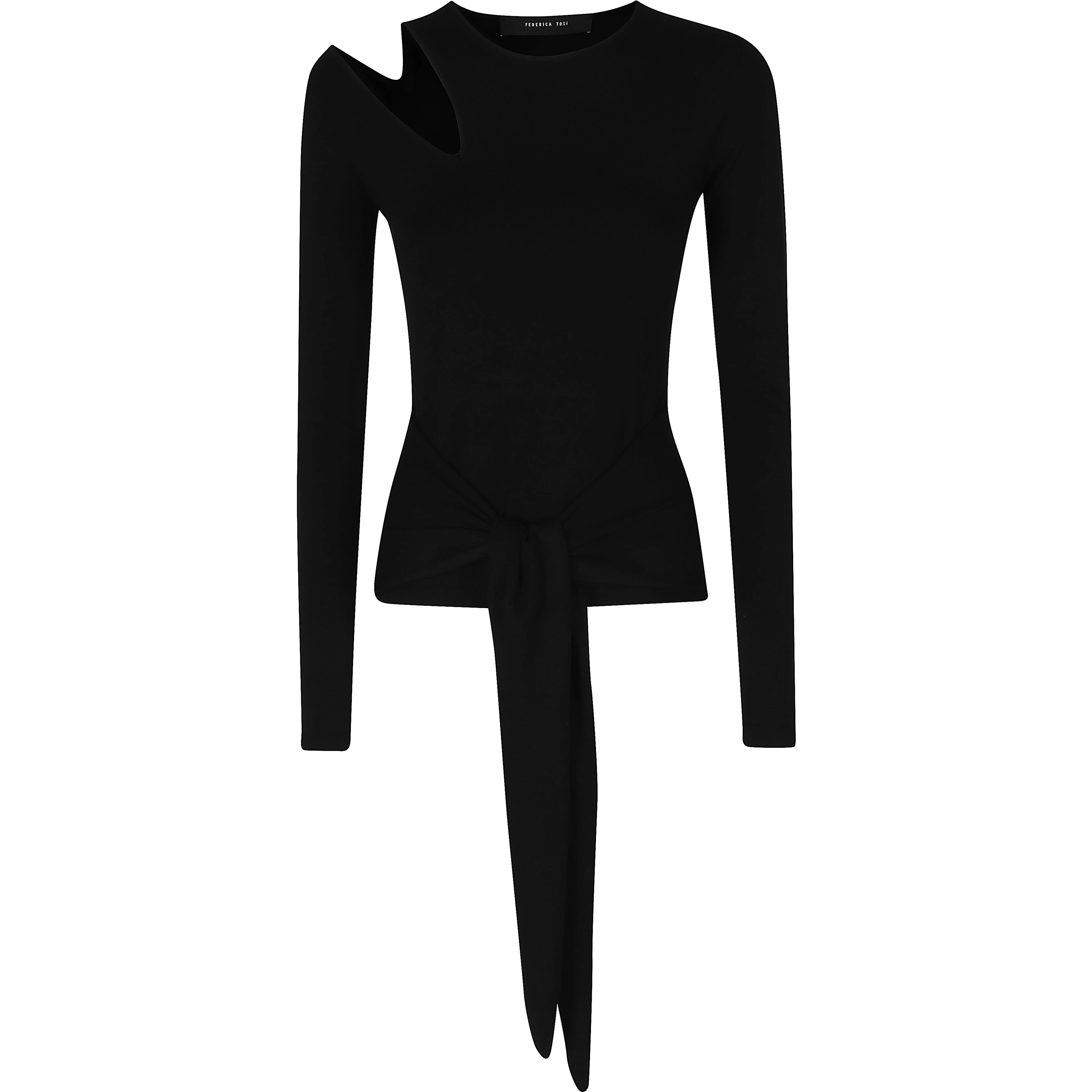 MAGLIA CUT OFF CON FUSCIACCA