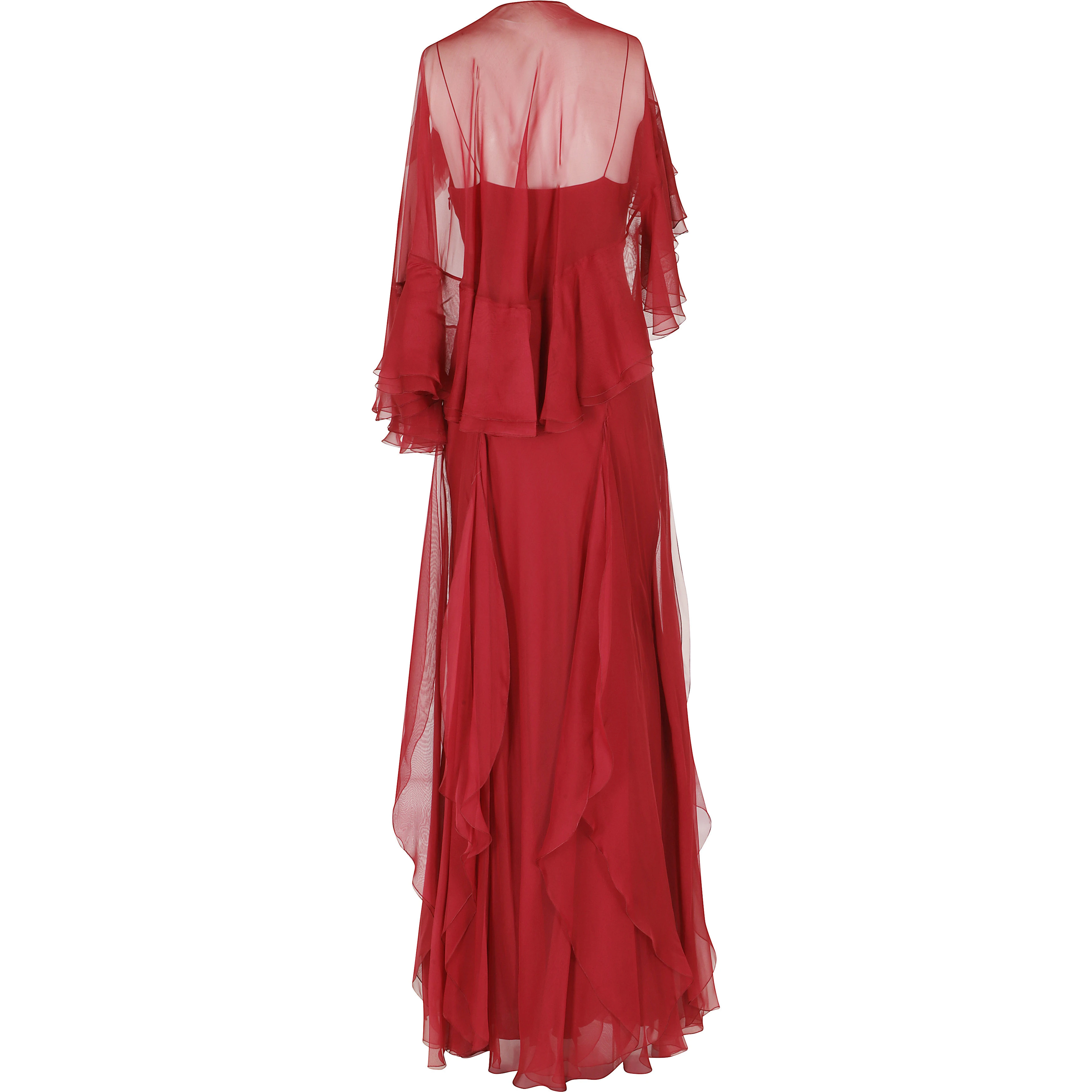ABITO CHIFFON DI SETA