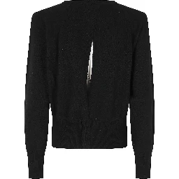 MAGLIA GIROCOLLO APERTA DIETRO