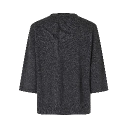 MAGLIA GIROCOLLO CON APERTURA MANICHE 3/4