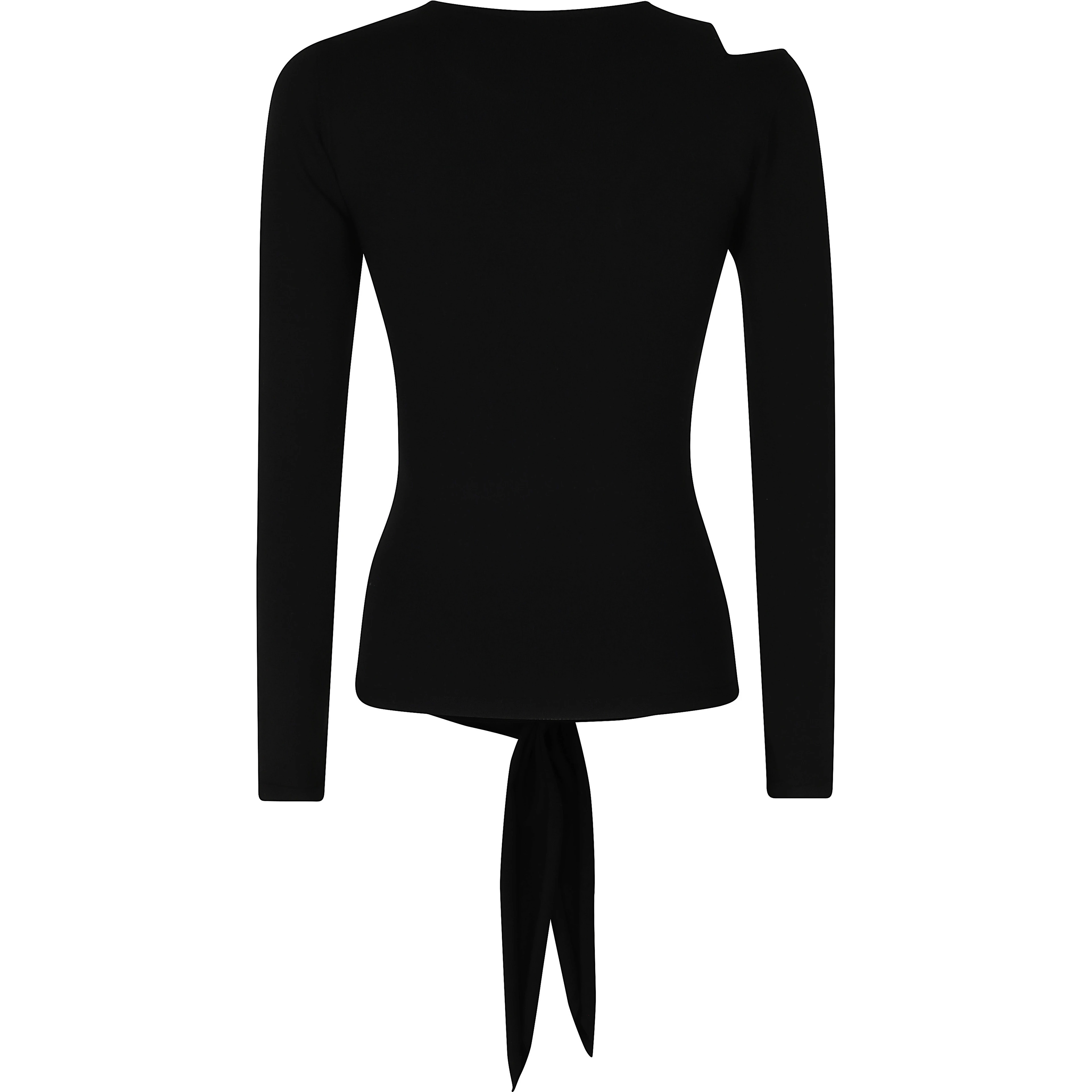 MAGLIA CUT OFF CON FUSCIACCA