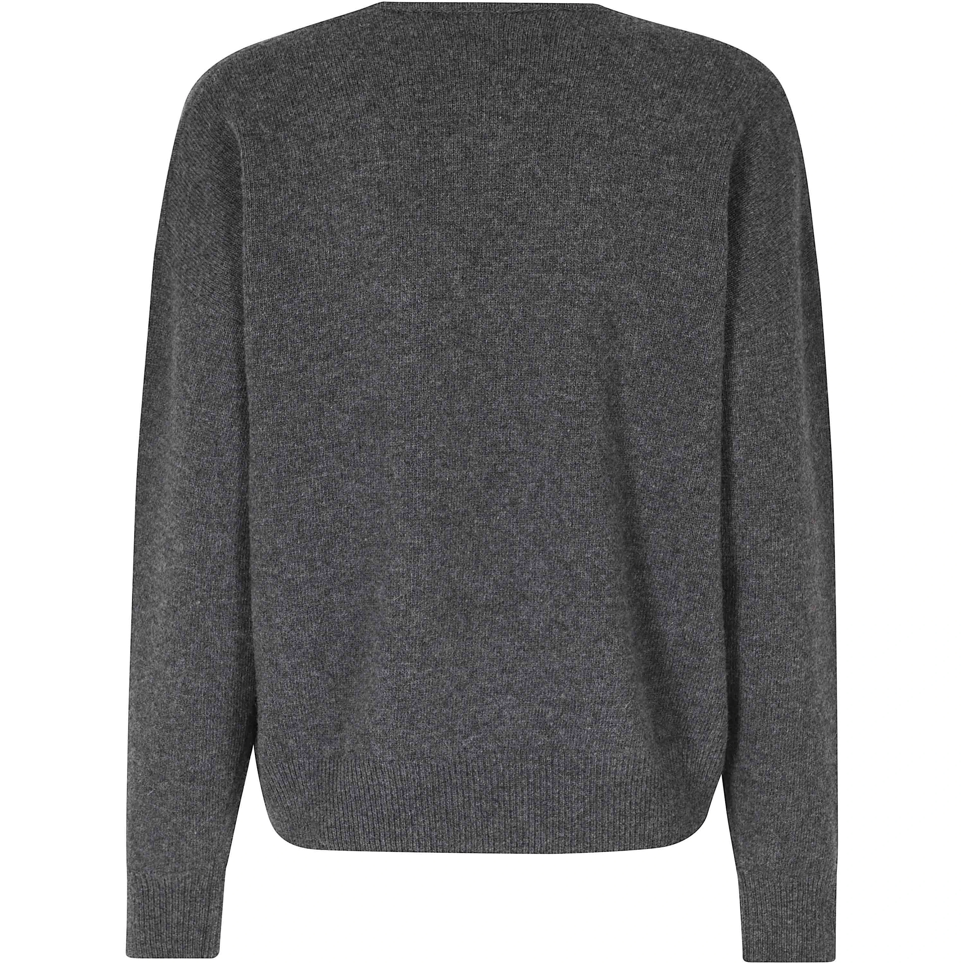 MAGLIA SCOLLO V CON FRANGE