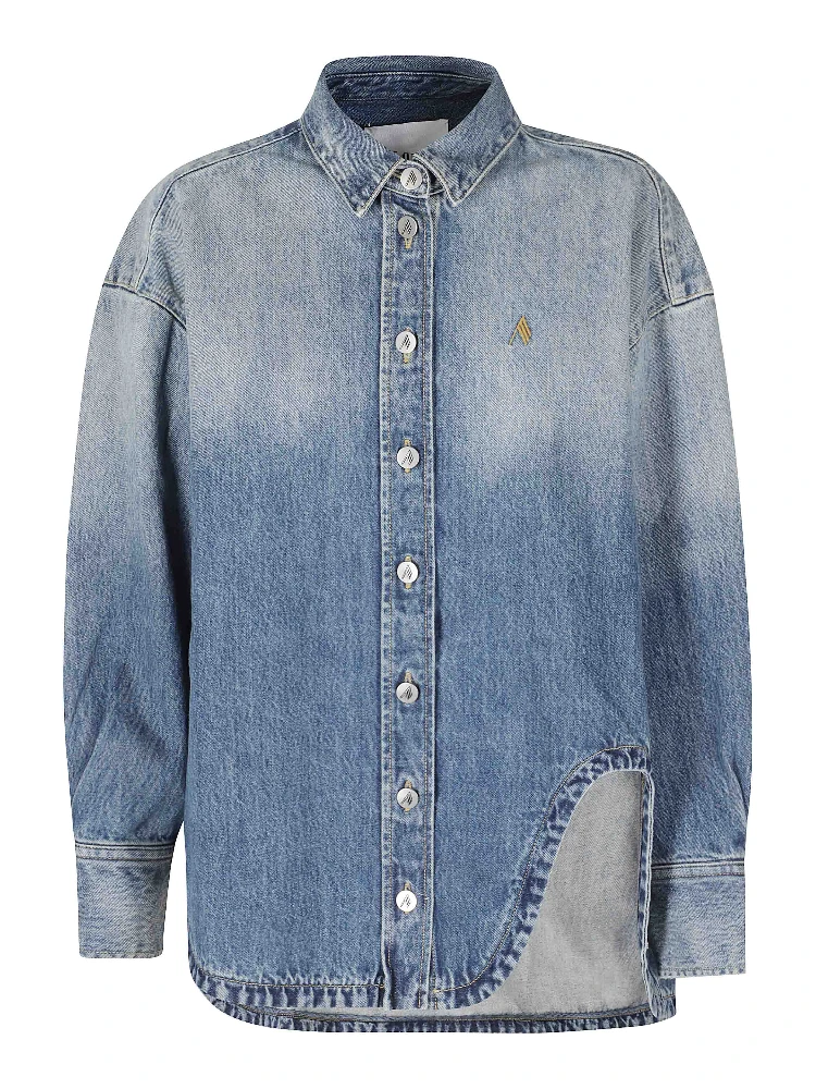 BOMBER WASHED DENIM
