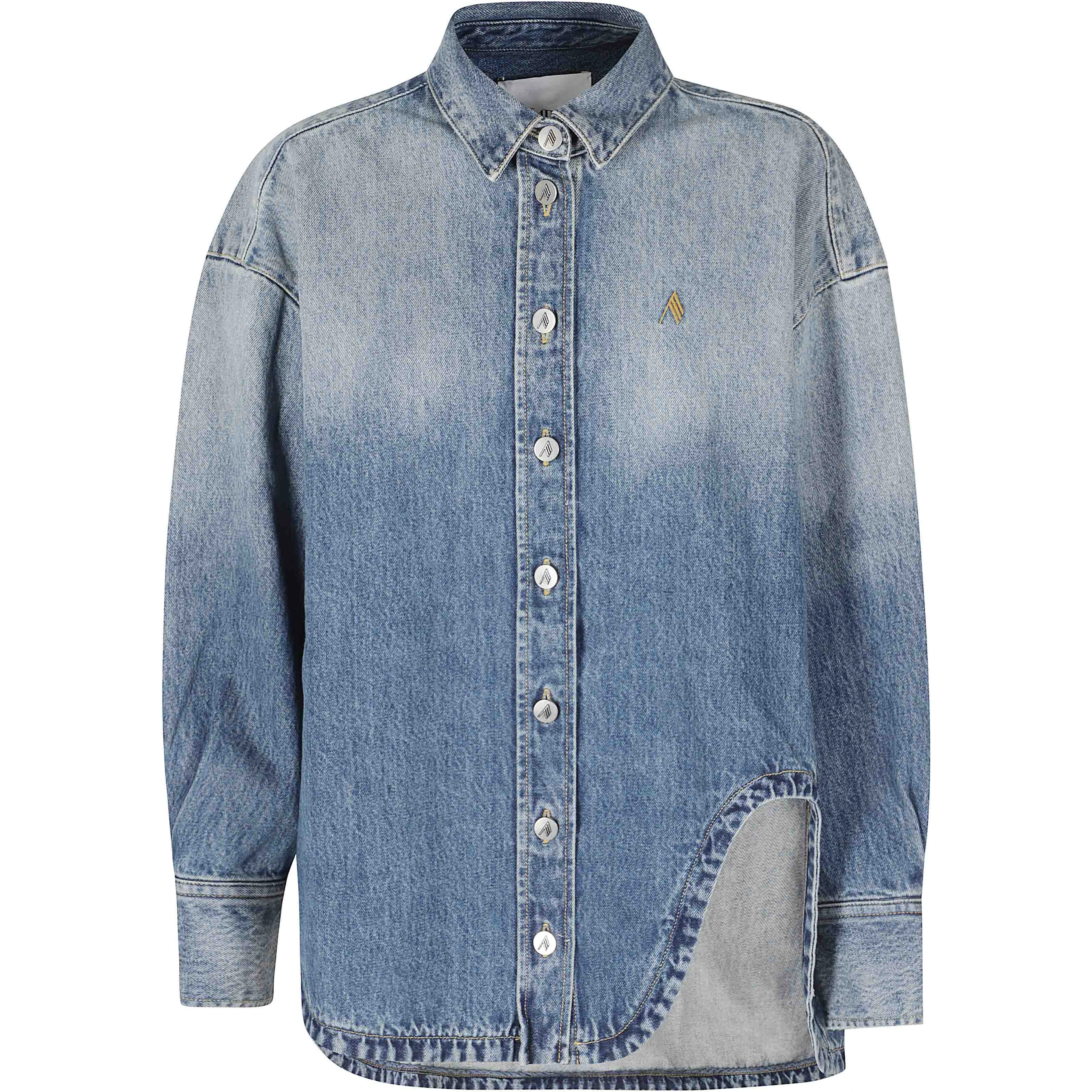 BOMBER WASHED DENIM