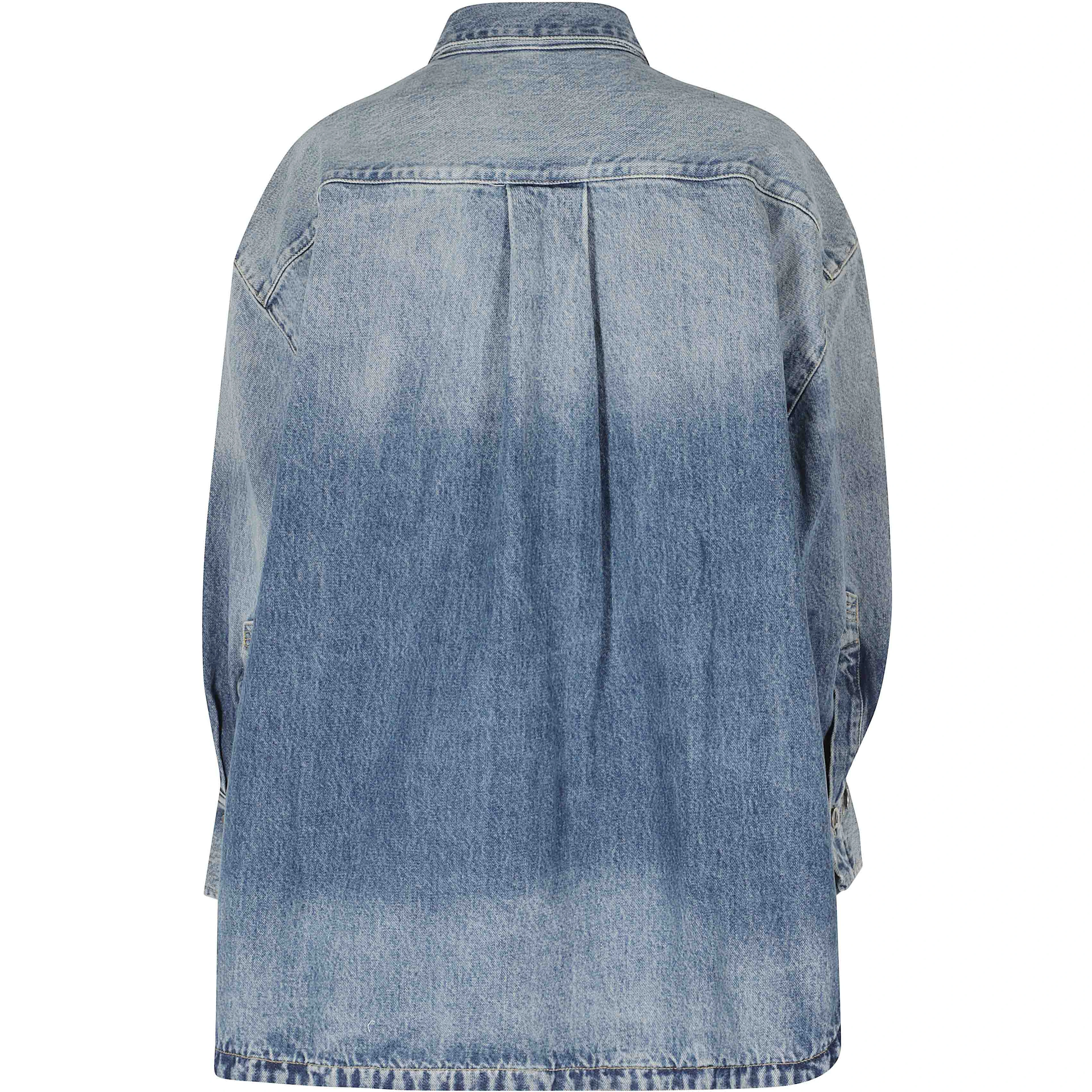 BOMBER WASHED DENIM