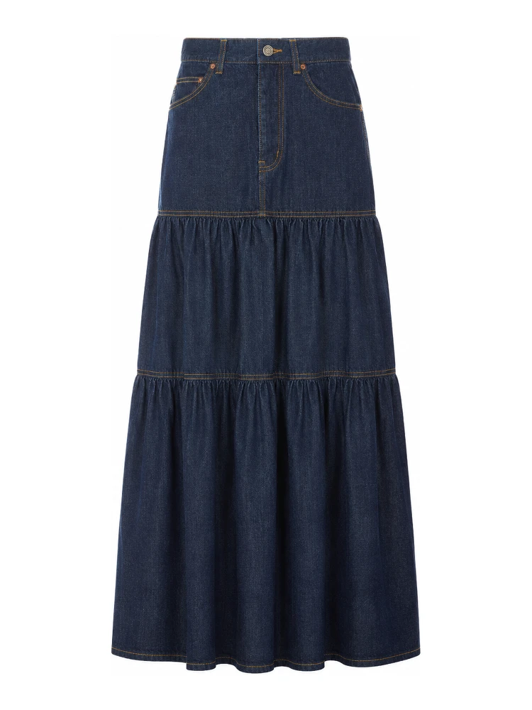 Saint Laurent  Skirts Blue