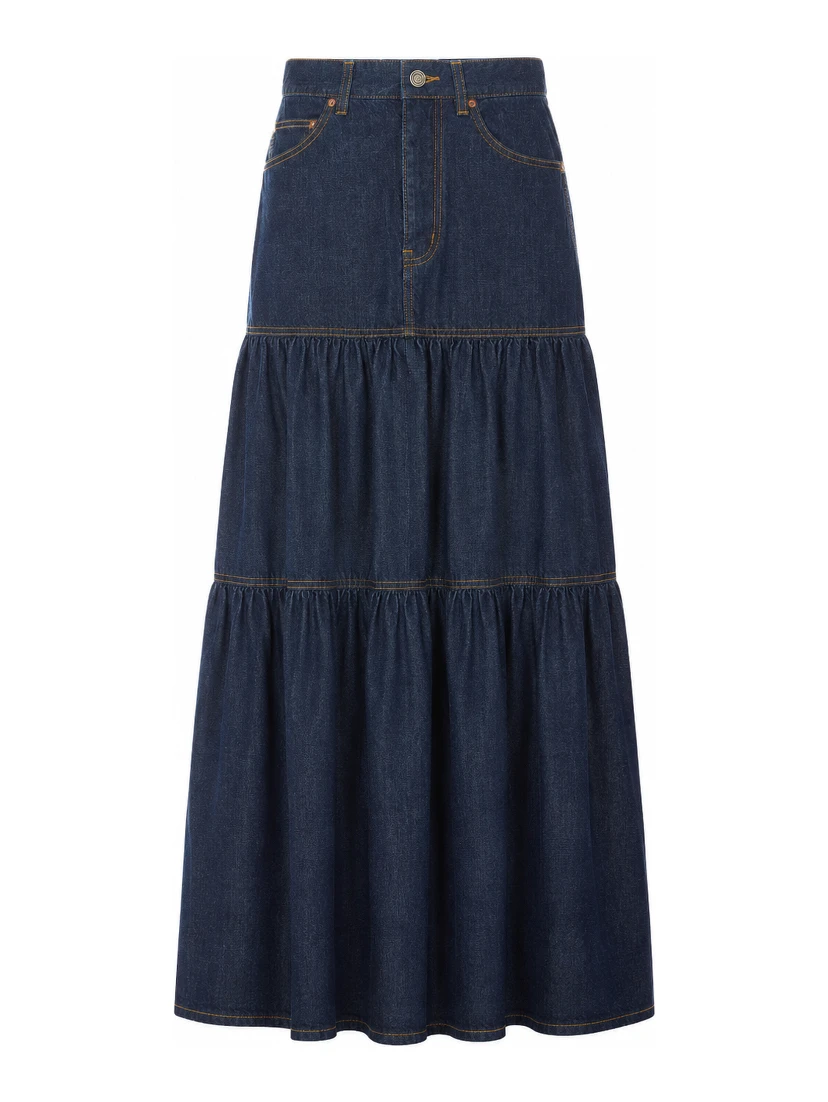 Saint Laurent  Skirts Blue