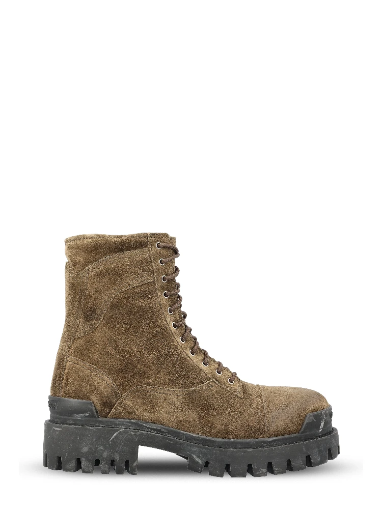 Balenciaga Boots Green