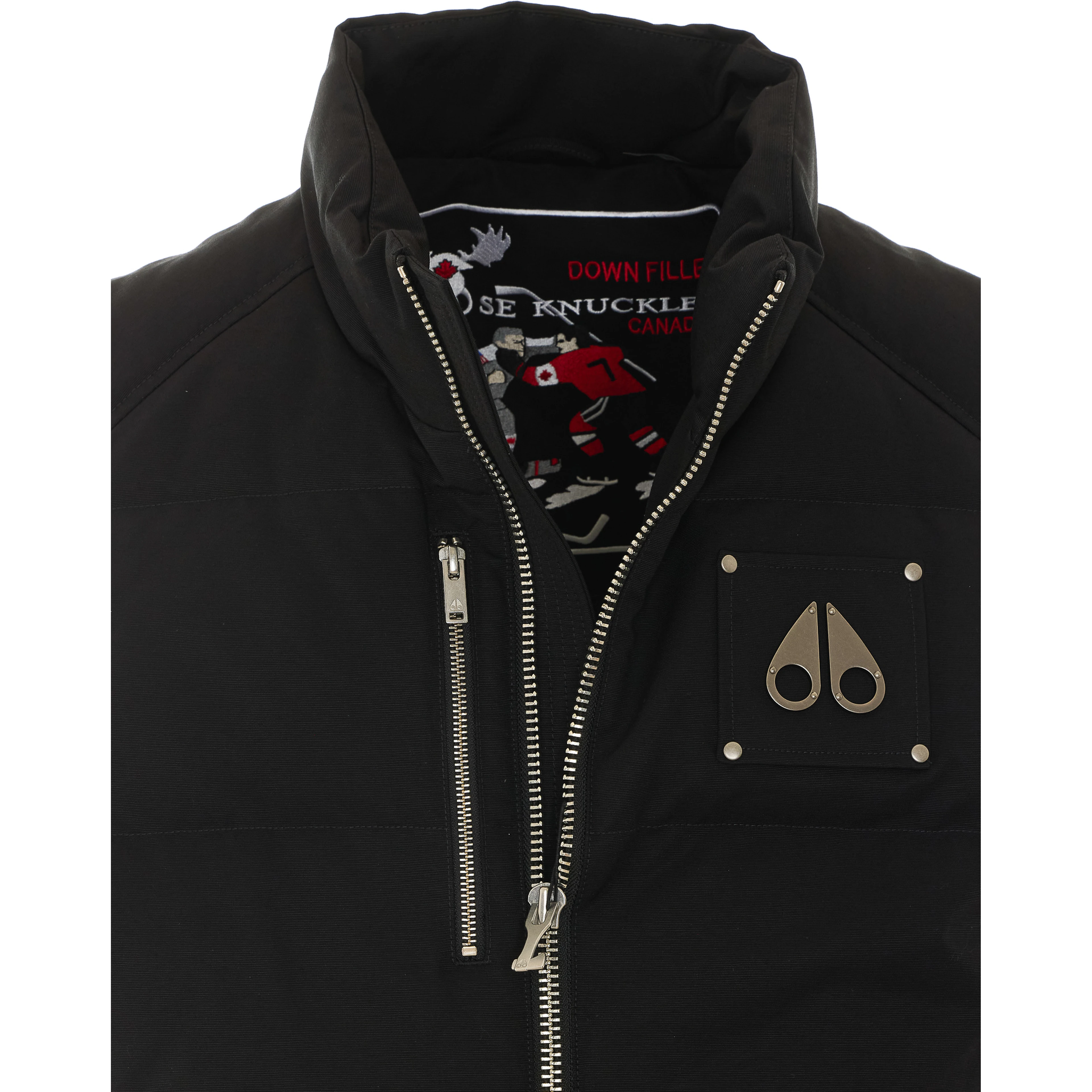 Moose Knuckles Jackets Black