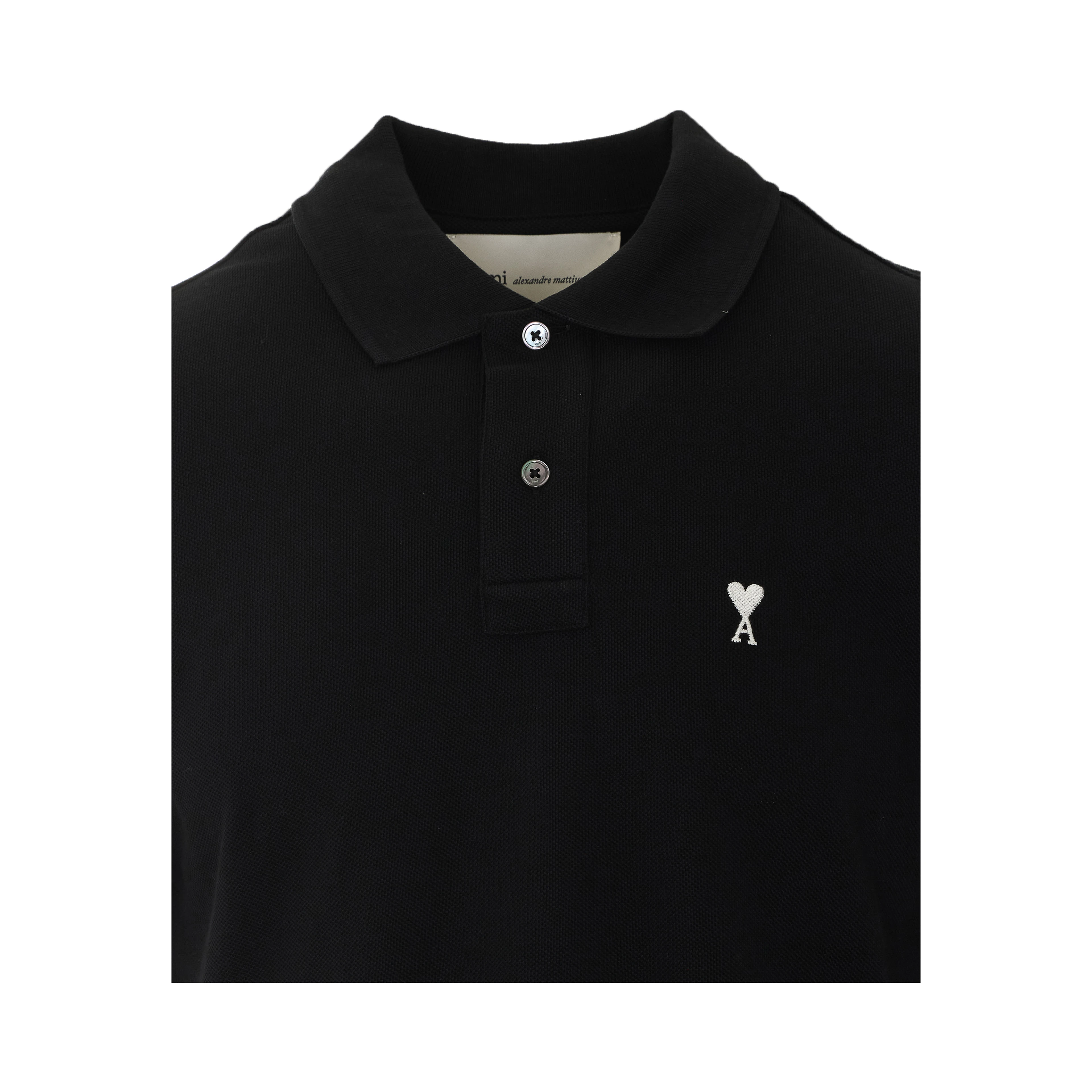 Ami Alexandre Matiussi T-shirts and Polos Black