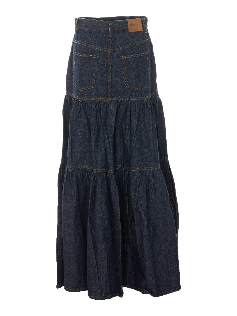 Saint Laurent  Skirts Blue