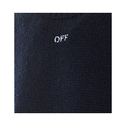 Off White Sweaters Blue