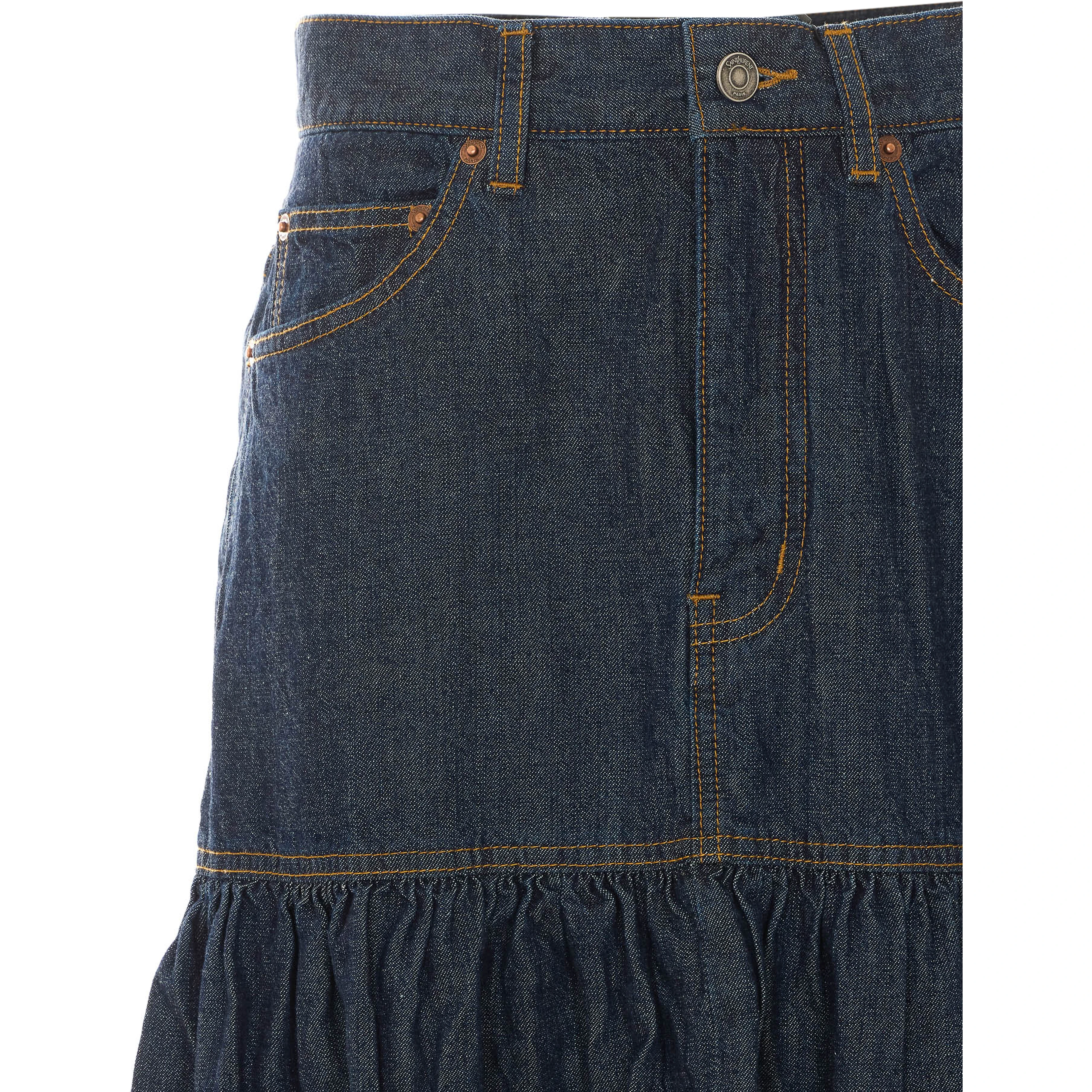 Saint Laurent  Skirts Blue