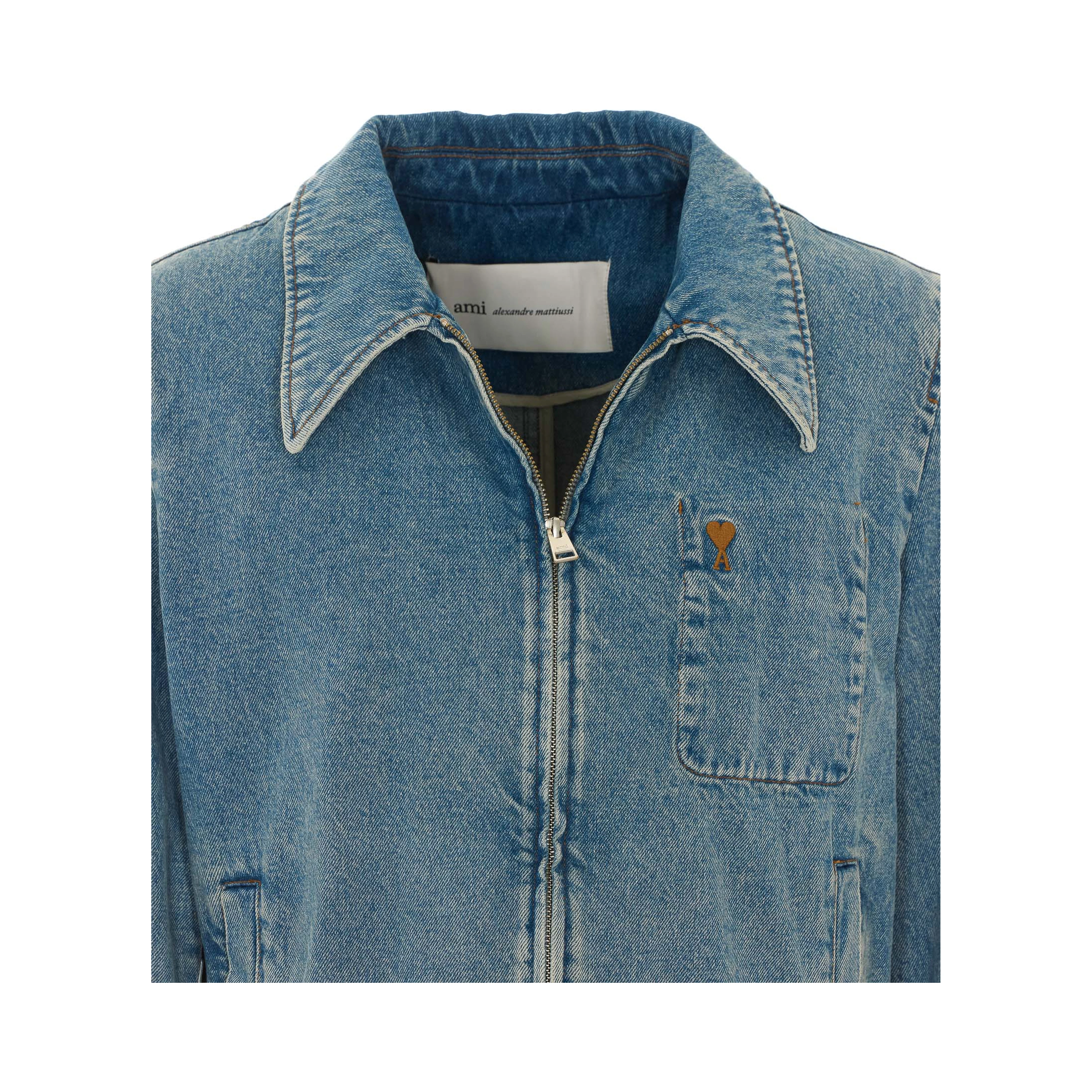 Ami Alexandre Matiussi Jackets Blue
