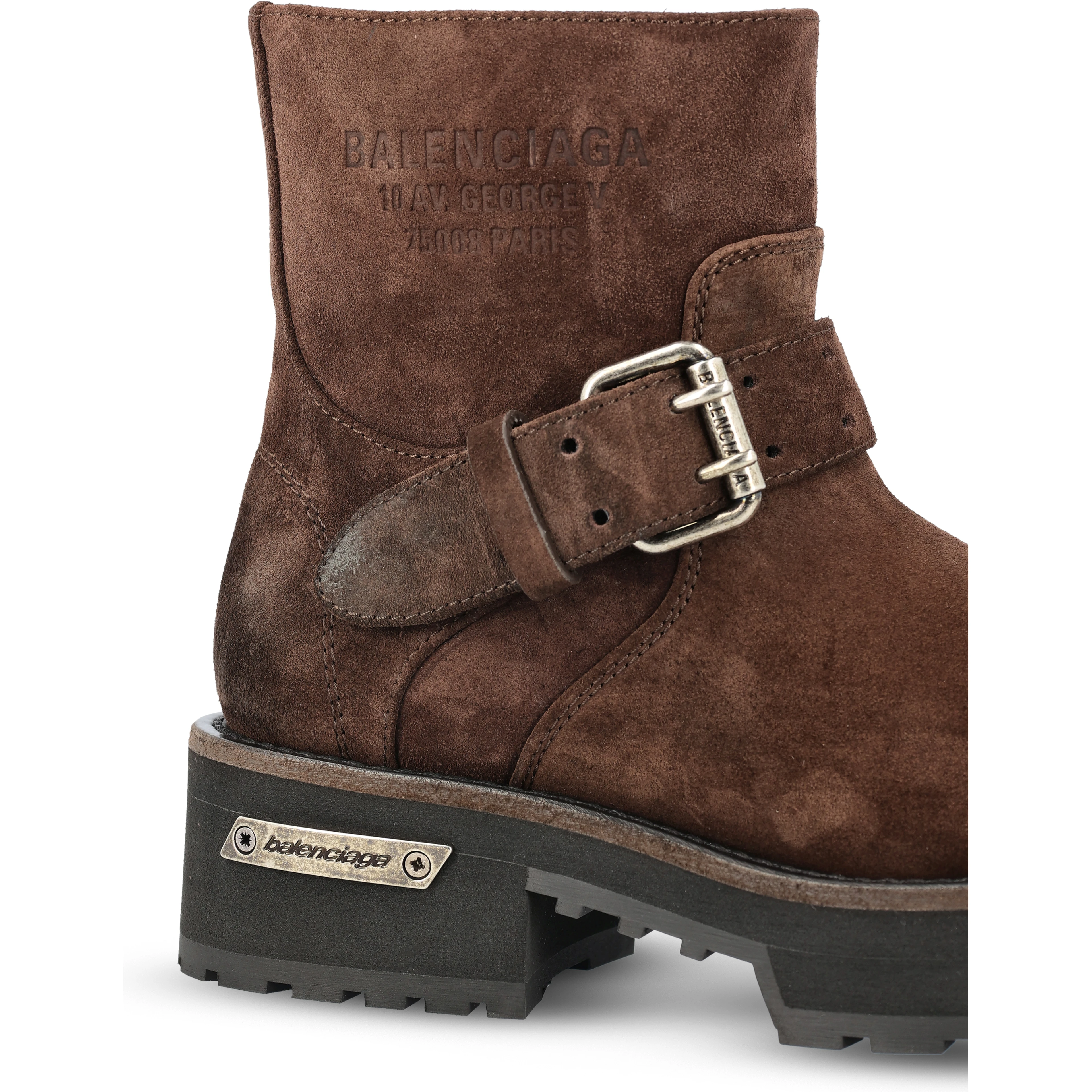 Balenciaga Boots Brown