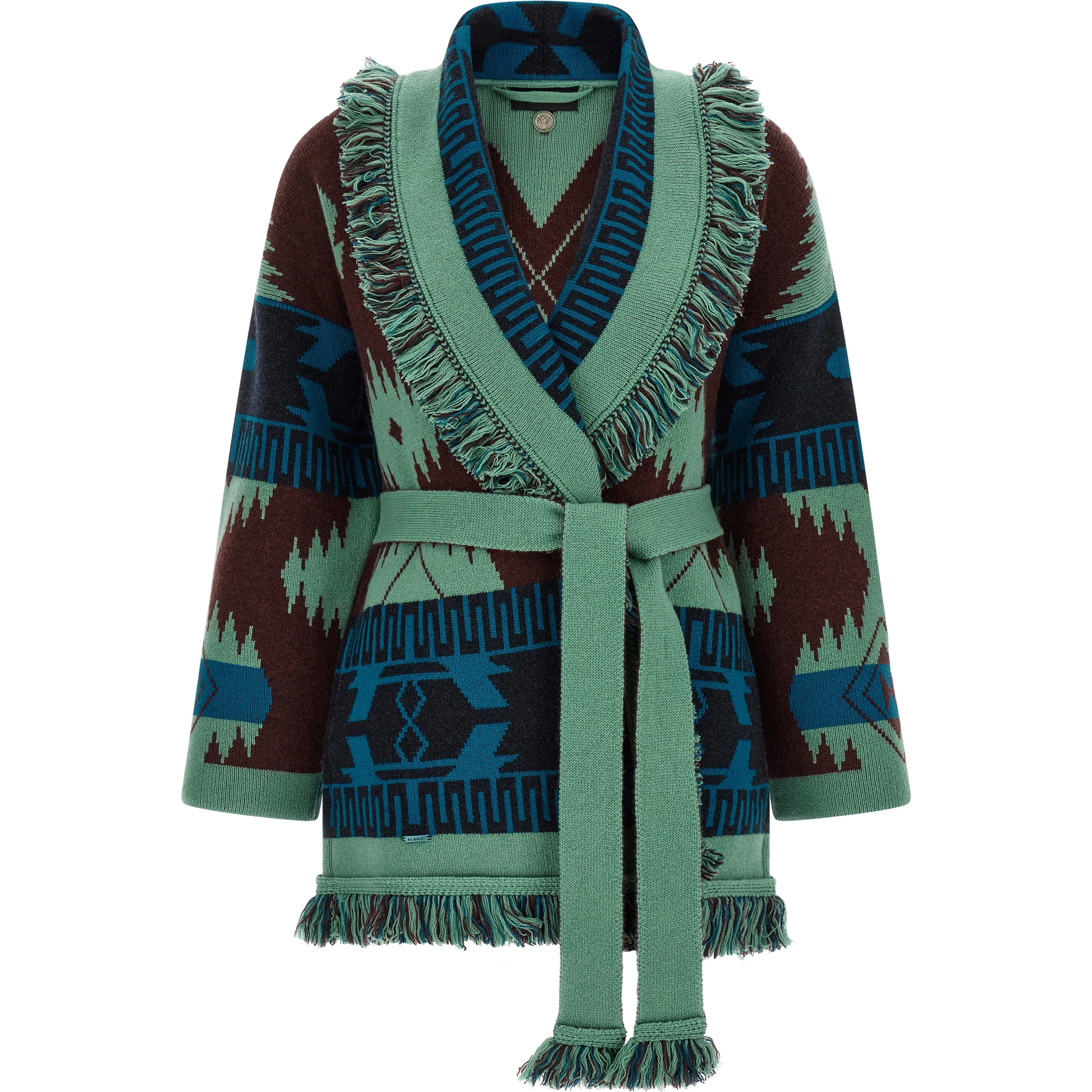 Multicolor Cashmere Cardigan