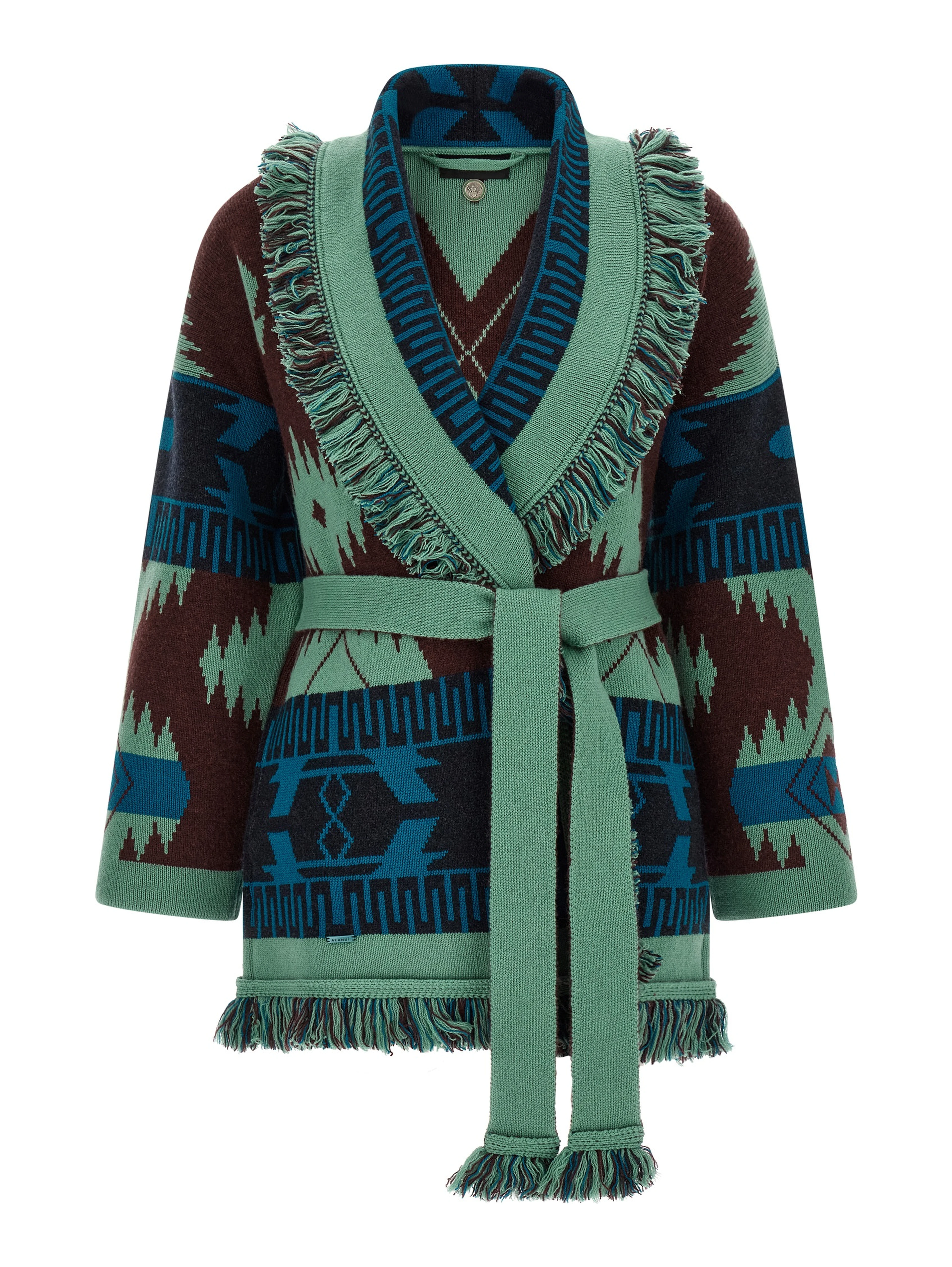 Multicolor Cashmere Cardigan