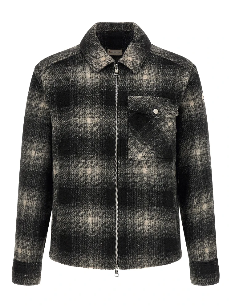 Gray Polyester Blouse