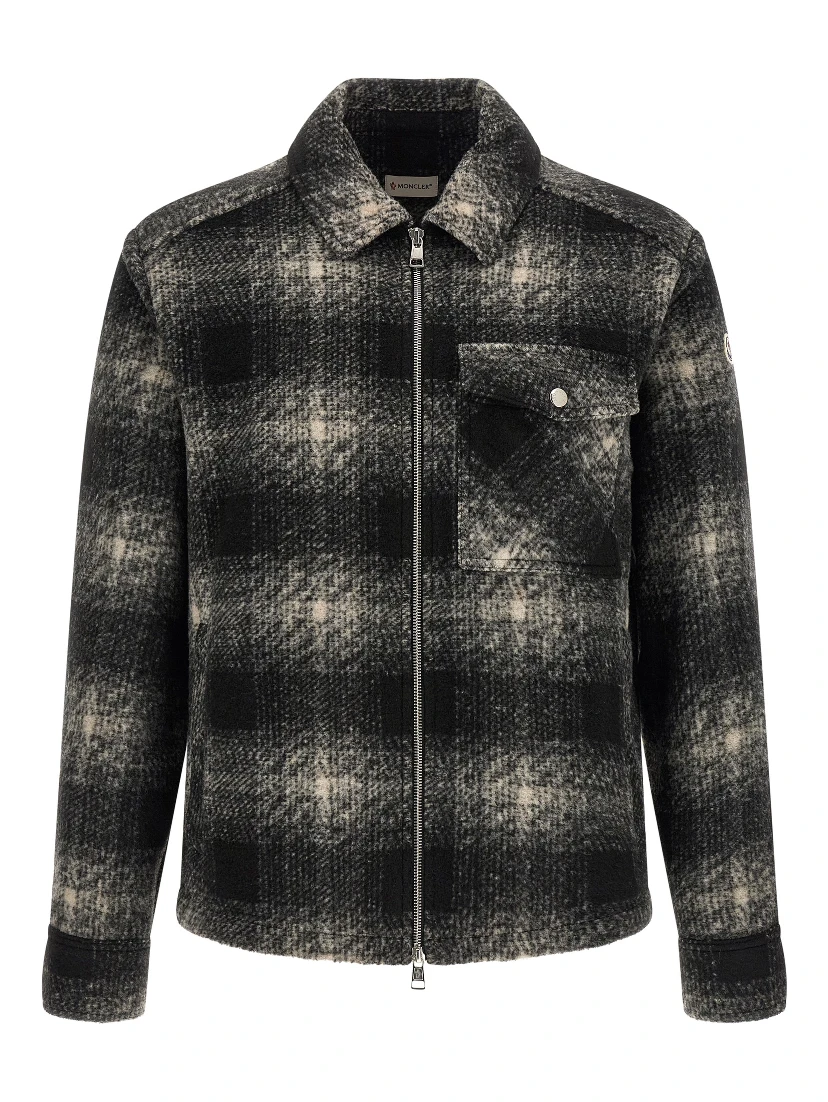 Gray Polyester Blouse