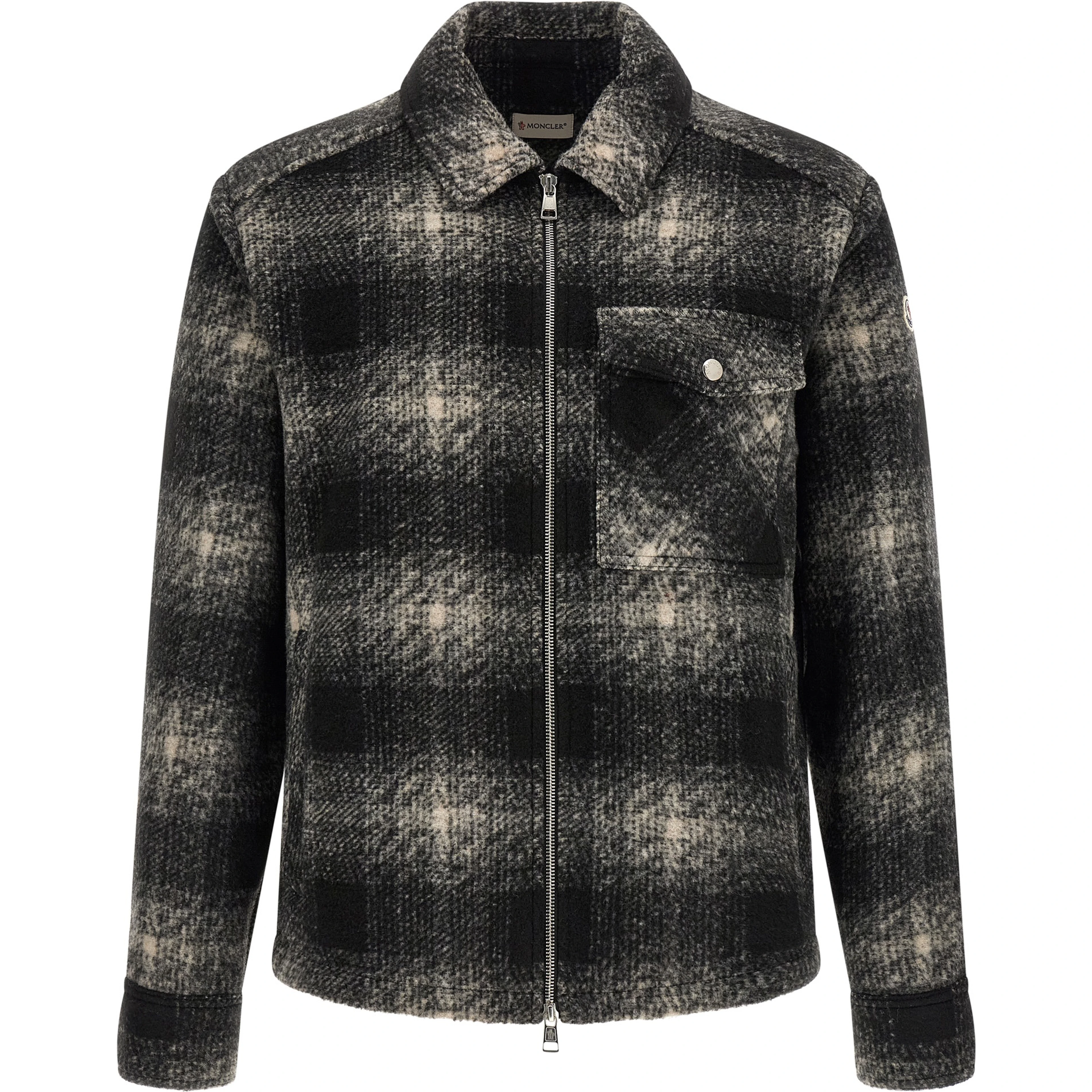 Gray Polyester Blouse