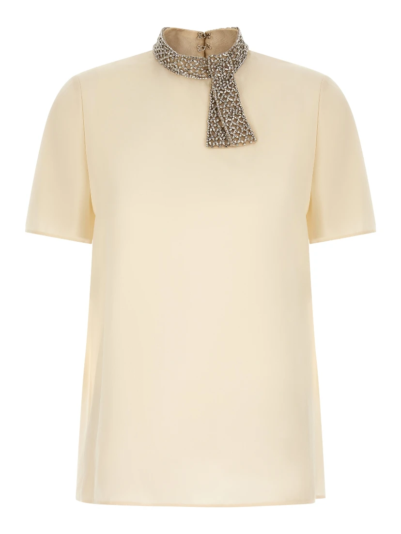 White Silk Tank Tops