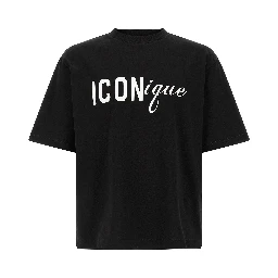 Black Cotton T-Shirt