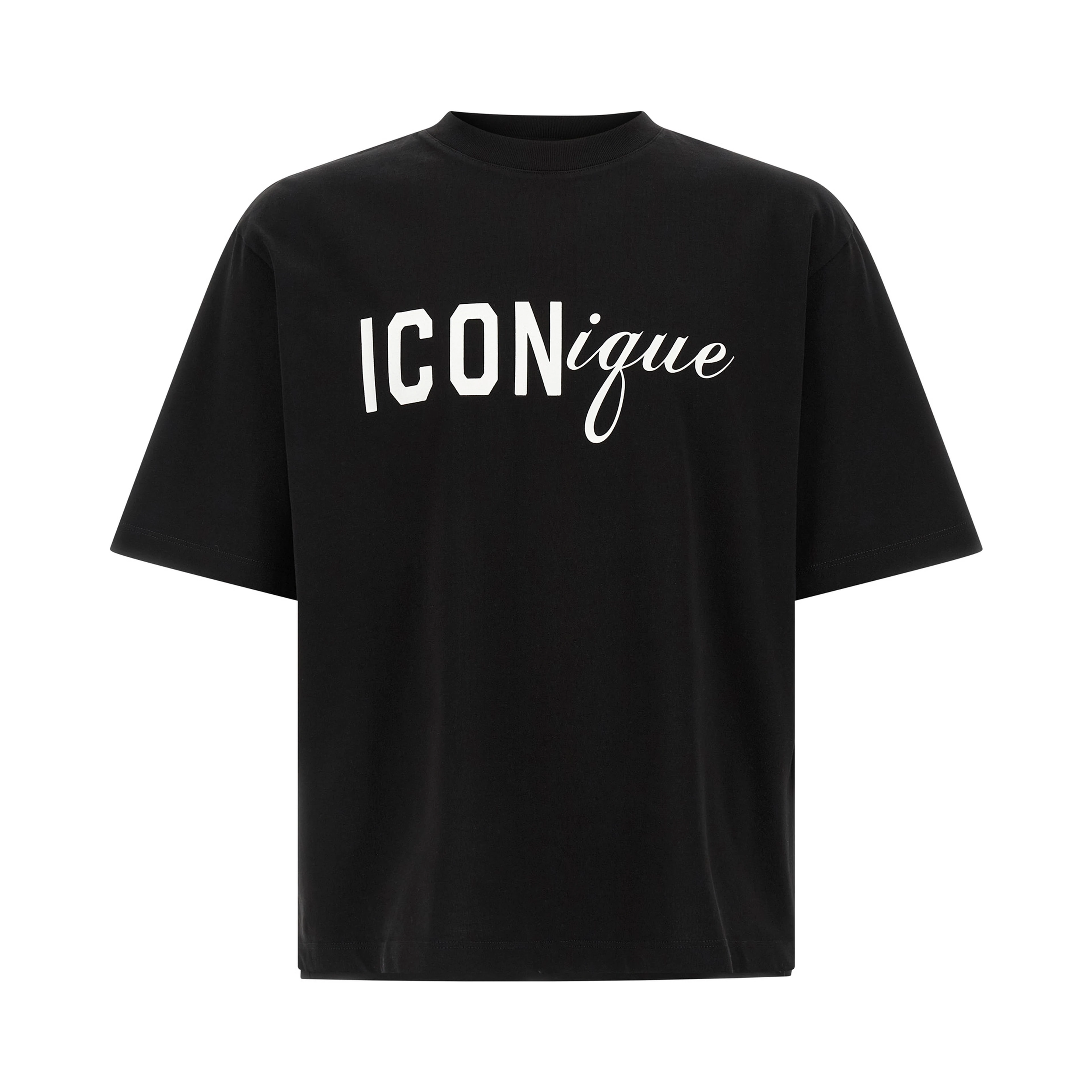 Black Cotton T-Shirt
