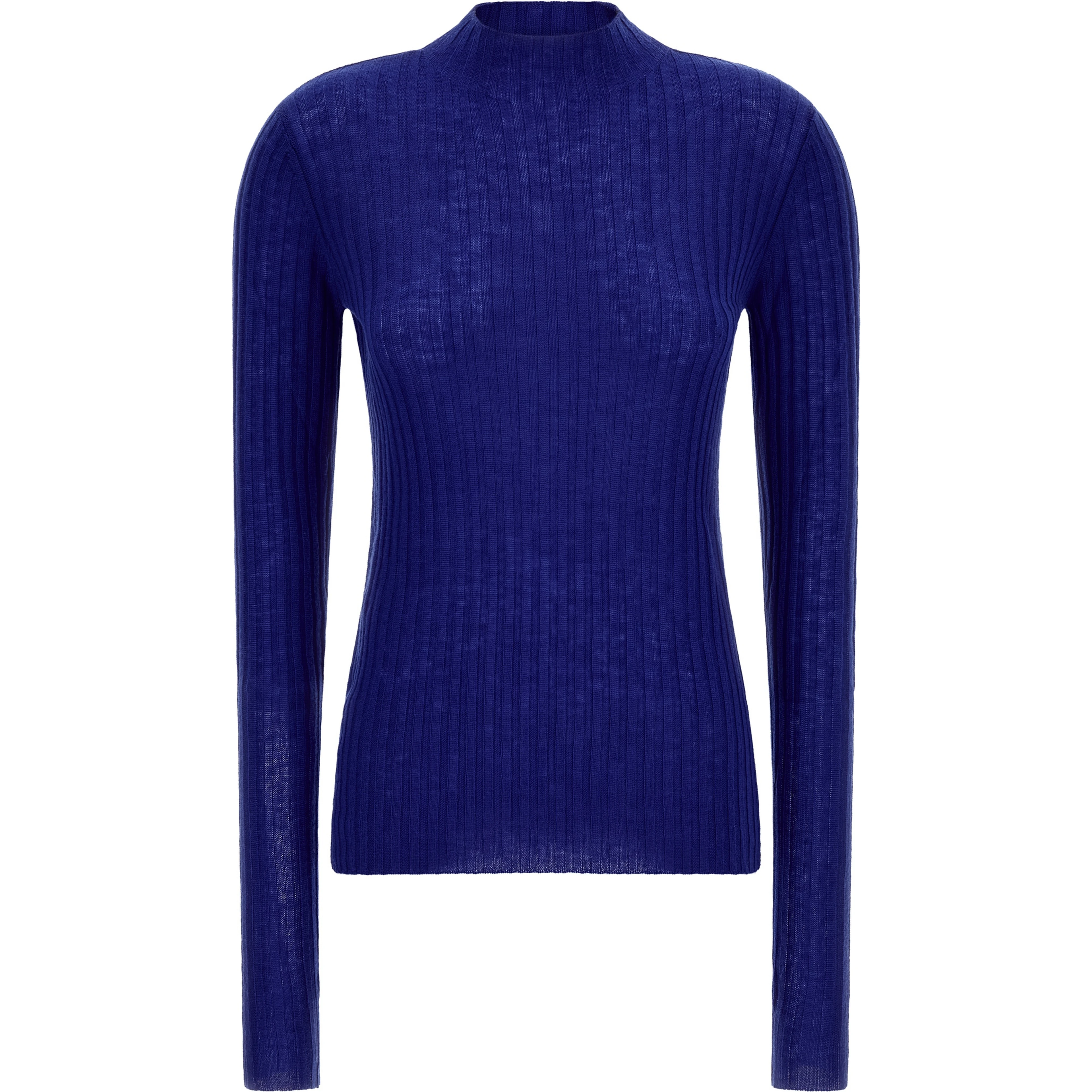Blue Wool Cardigan