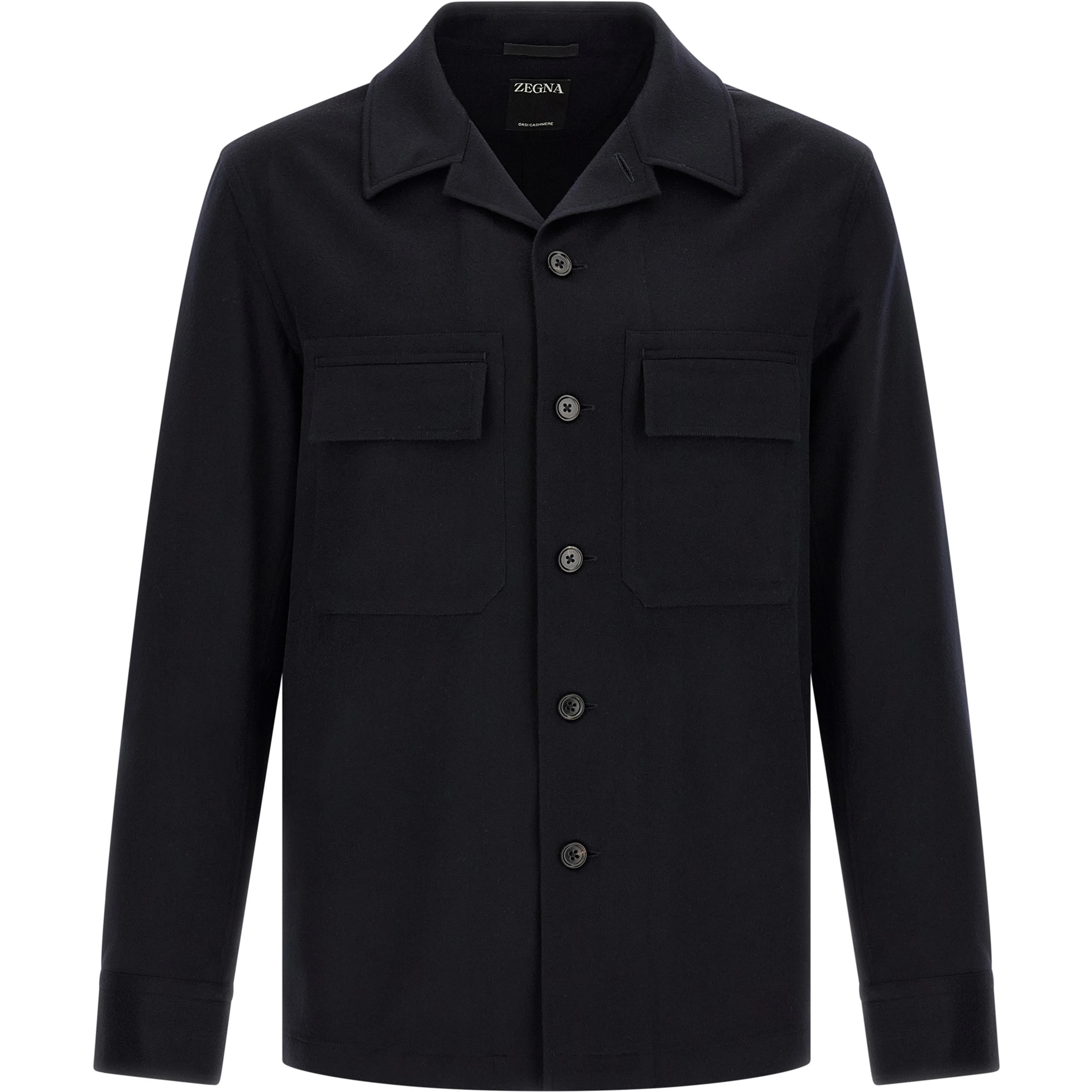 Blue Wool Blouse