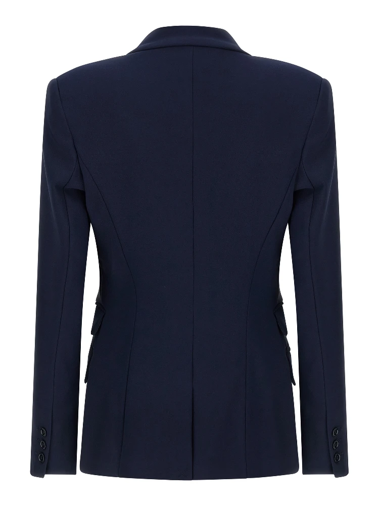 Blue Polyester Blazer alternative