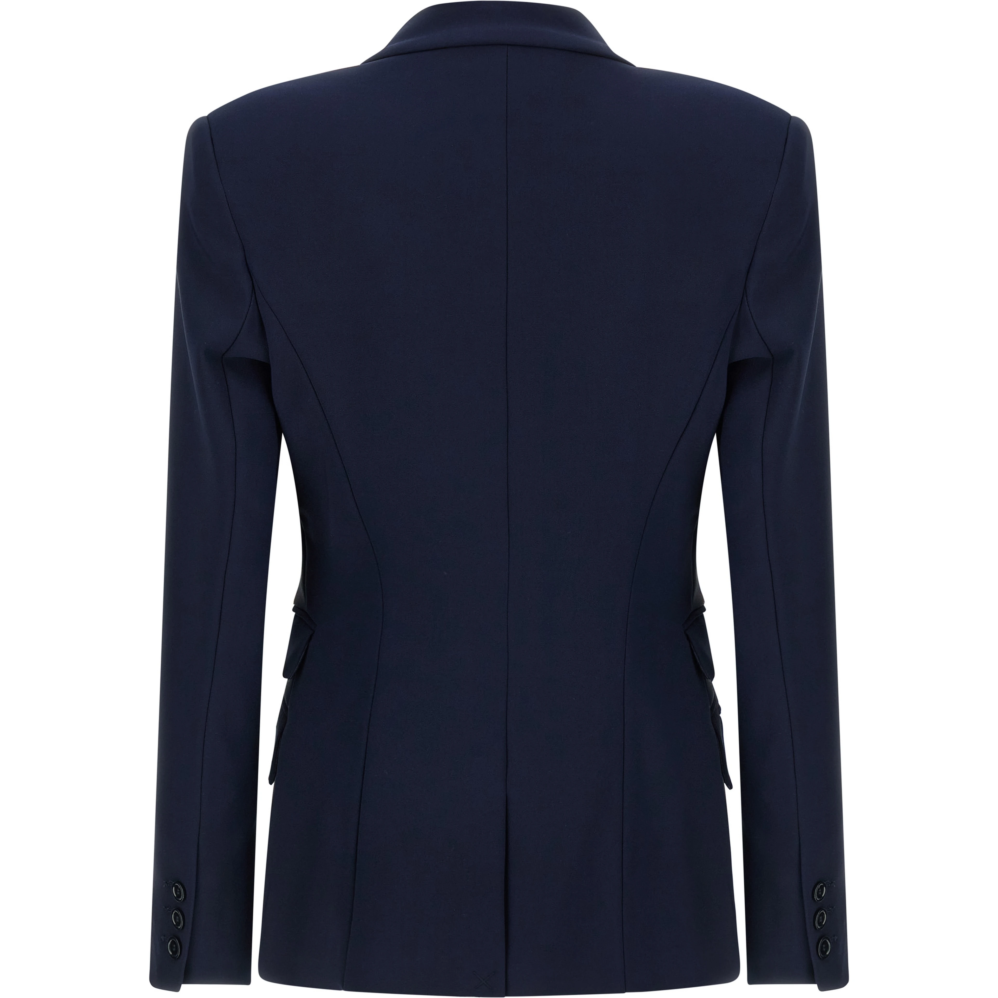 Blue Polyester Blazer