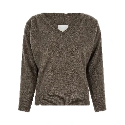 Brown Virgin Wool Cardigan