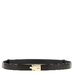 Brown Calfskin Regular Belt