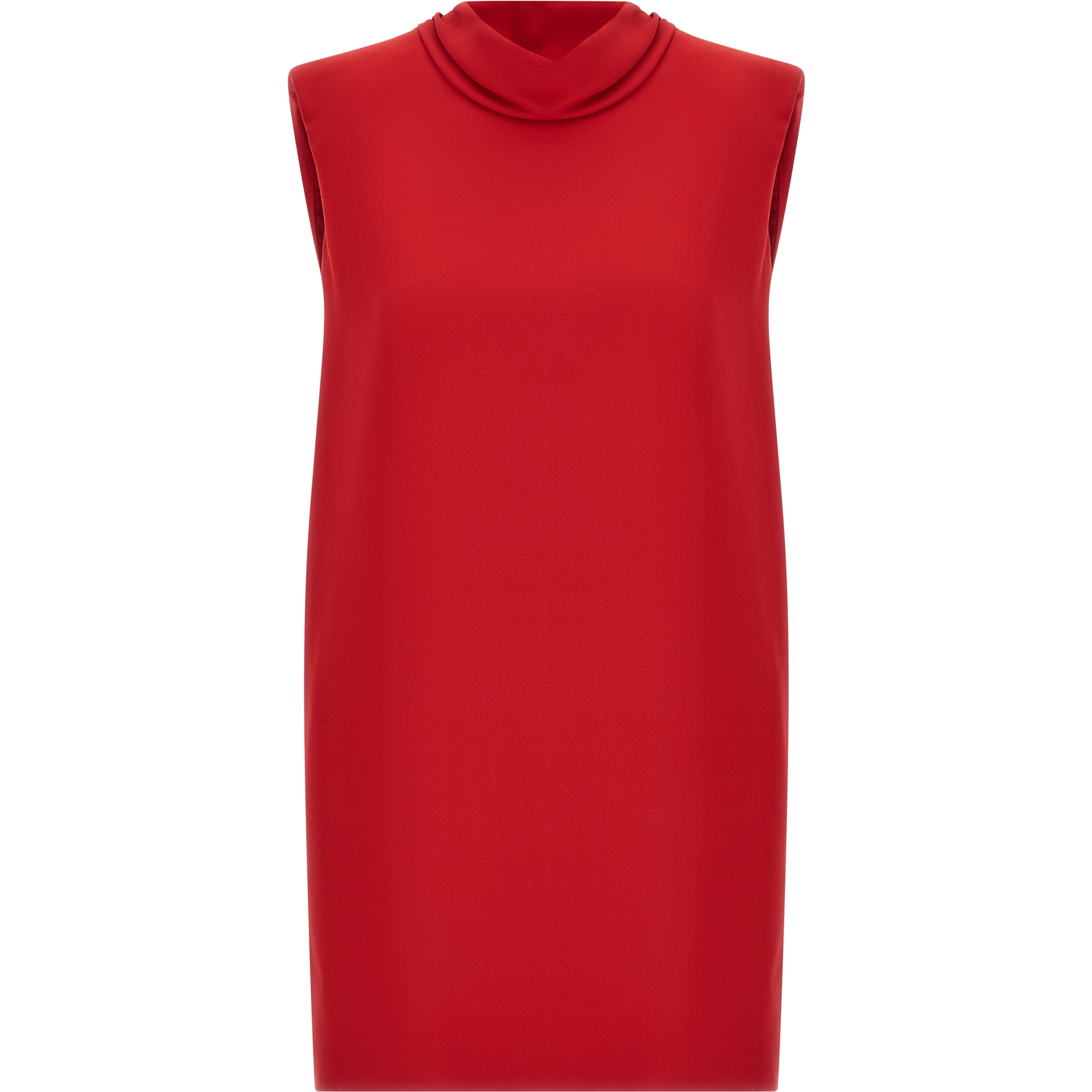 Multicolor Silk Short Dress