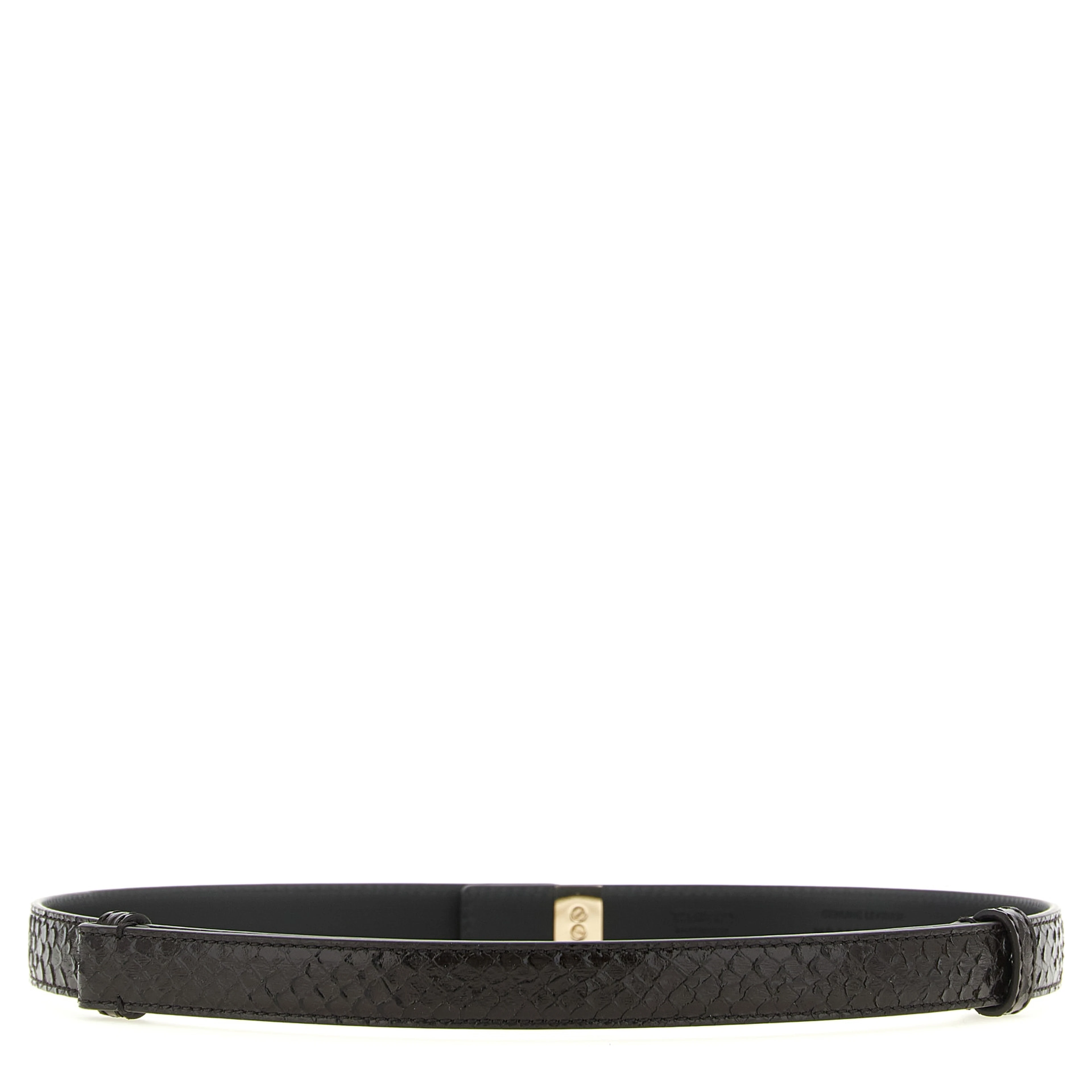 Brown Calfskin Regular Belt