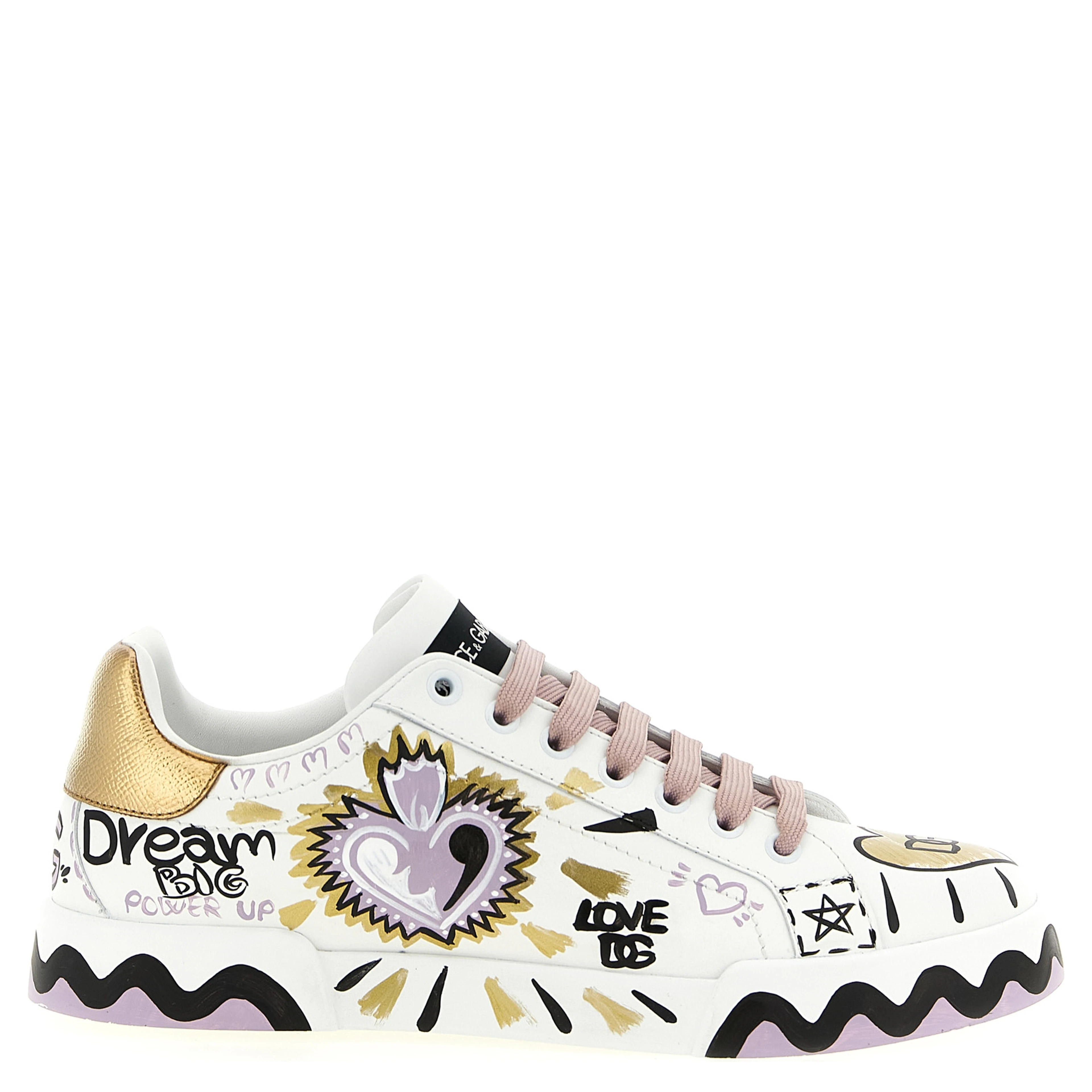 Multicolor Calfskin Low Top Sneakers