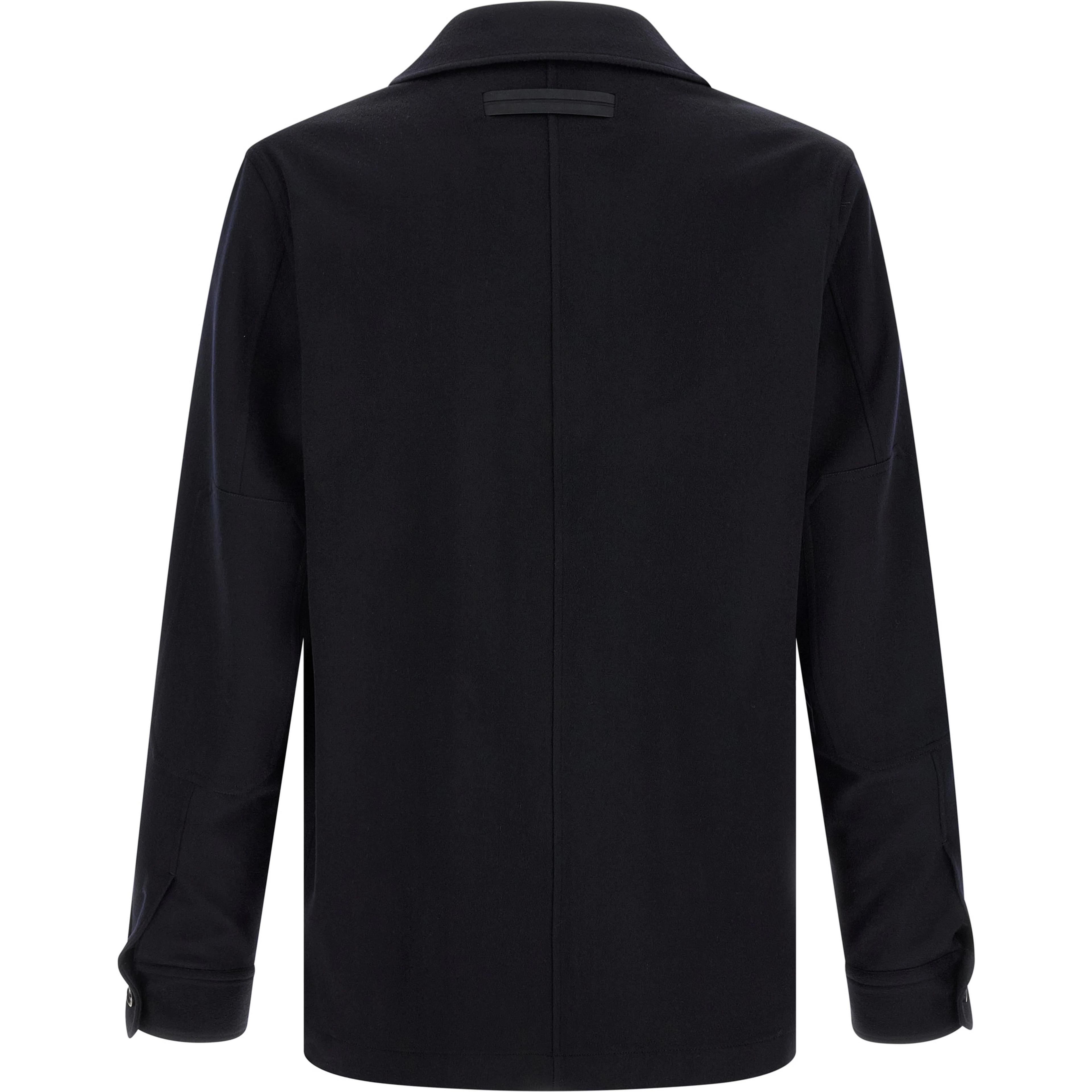 Blue Wool Blouse