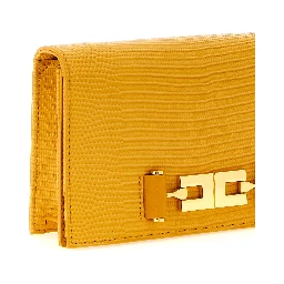 Beige Polyester Crossbody Bag