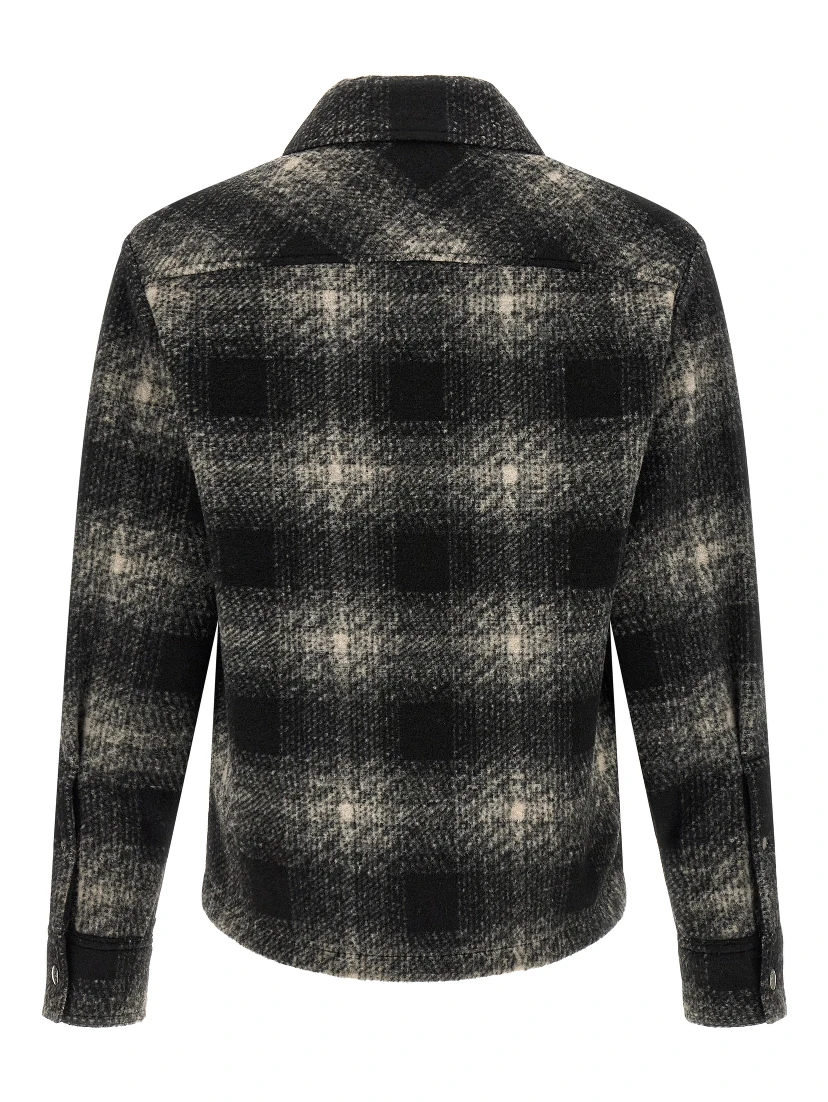 Gray Polyester Blouse