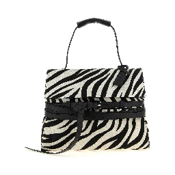 Bicolor Calfskin Handbag