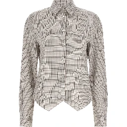 Beige Cotton Blouse