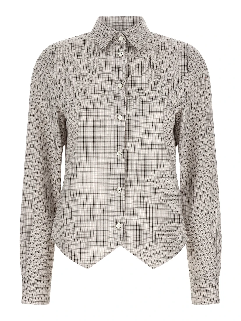 Beige Cotton Blouse