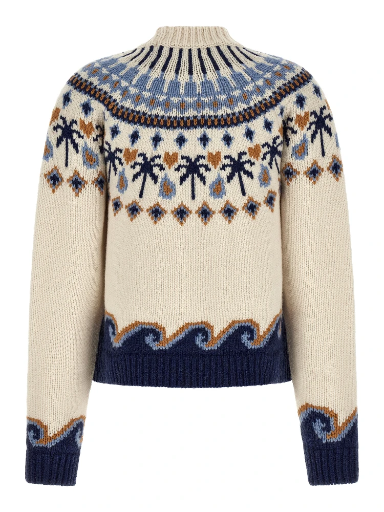 Multicolor Virgin Wool Cardigan alternative