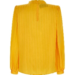 Bicolor Silk Blouse
