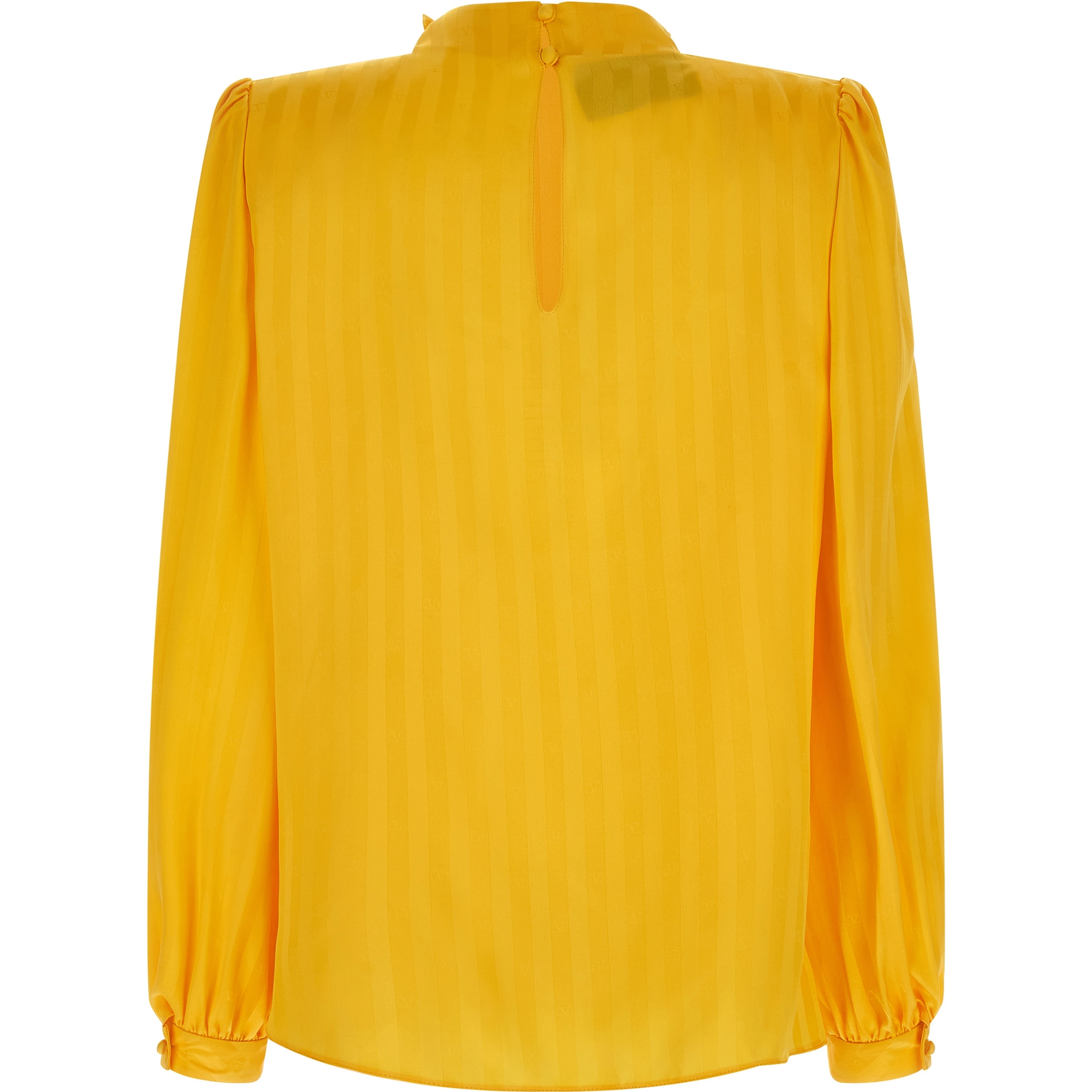 Bicolor Silk Blouse