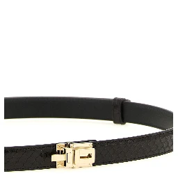 Brown Calfskin Regular Belt